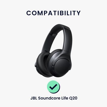kwmobile 2x Ohr Polster für Anker Soundcore Life Q20 HiFi-Kopfhörer (Ohrpolster Kopfhörer - Kunstleder Polster für Over Ear Headphones)