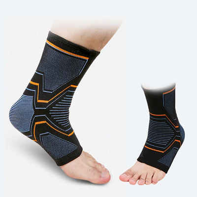 Coonoor Sprunggelenkbandage Knöchelbandage Sport Fußgelenk Bandage Fußgelenkstütze 1 paar, Unisex Fußgelenkstütze Fußbandage