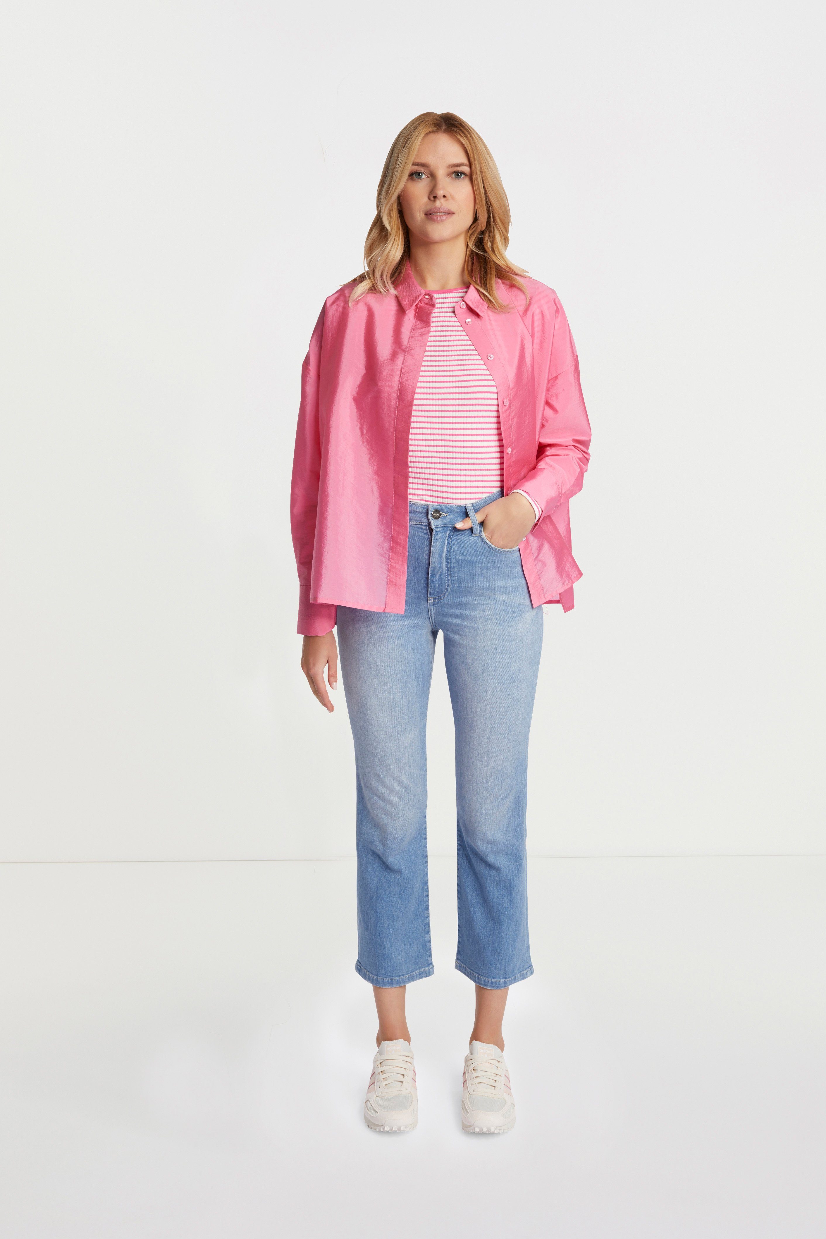 RICHROYAL 7/8-Jeans leicht gewaschene Optik, verkürzte Form günstig online kaufen