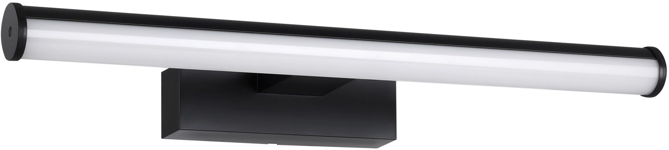 EGLO Wandleuchte VADUMI Wandlampe - Kunststoff - LED - 7,4W - IP44, LED fest integriert, Neutralweiß, Wandstrahler, Wandspot, Wohnzimmer, Schlafzimmer, L40 x H5 x AL12,5 cm