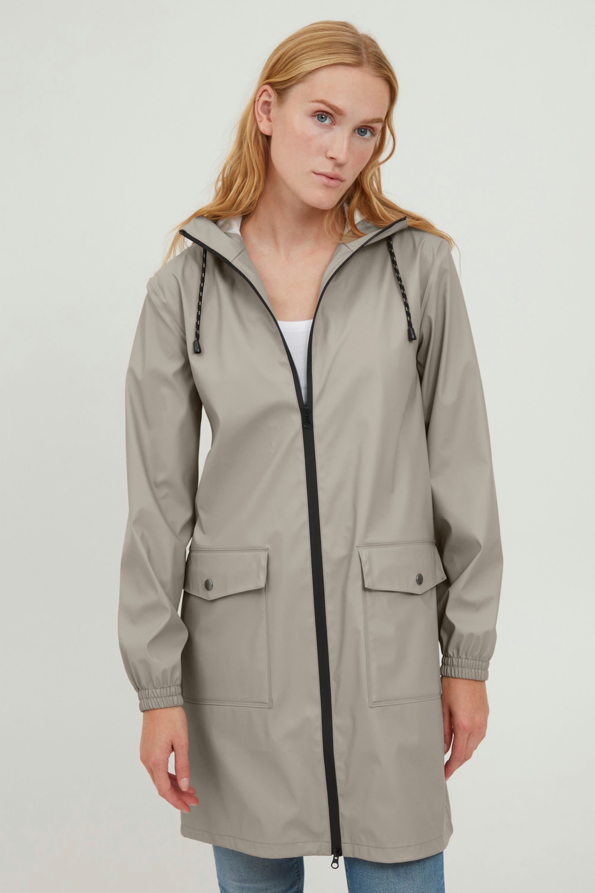 BYAVAN (160205) Regenjacke b.young Khaki RAINCOAT -20809394 Vintage