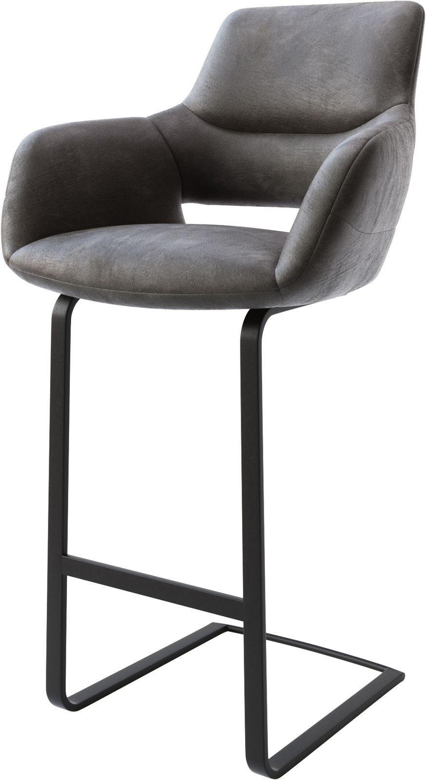 DELIFE Barhocker Yago-Flex, Freischwinger flach Metall günstig online kaufen