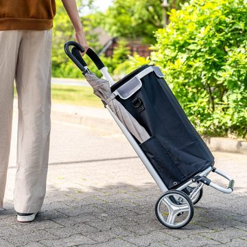 bremermann Einkaufstrolley Einkaufstrolley BRINKUM, Handwagen, Einkaufswagen, schwarz