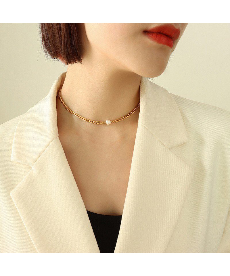Karisma Collierkettchen Damen Edelstahl Kette Panzer günstig online kaufen