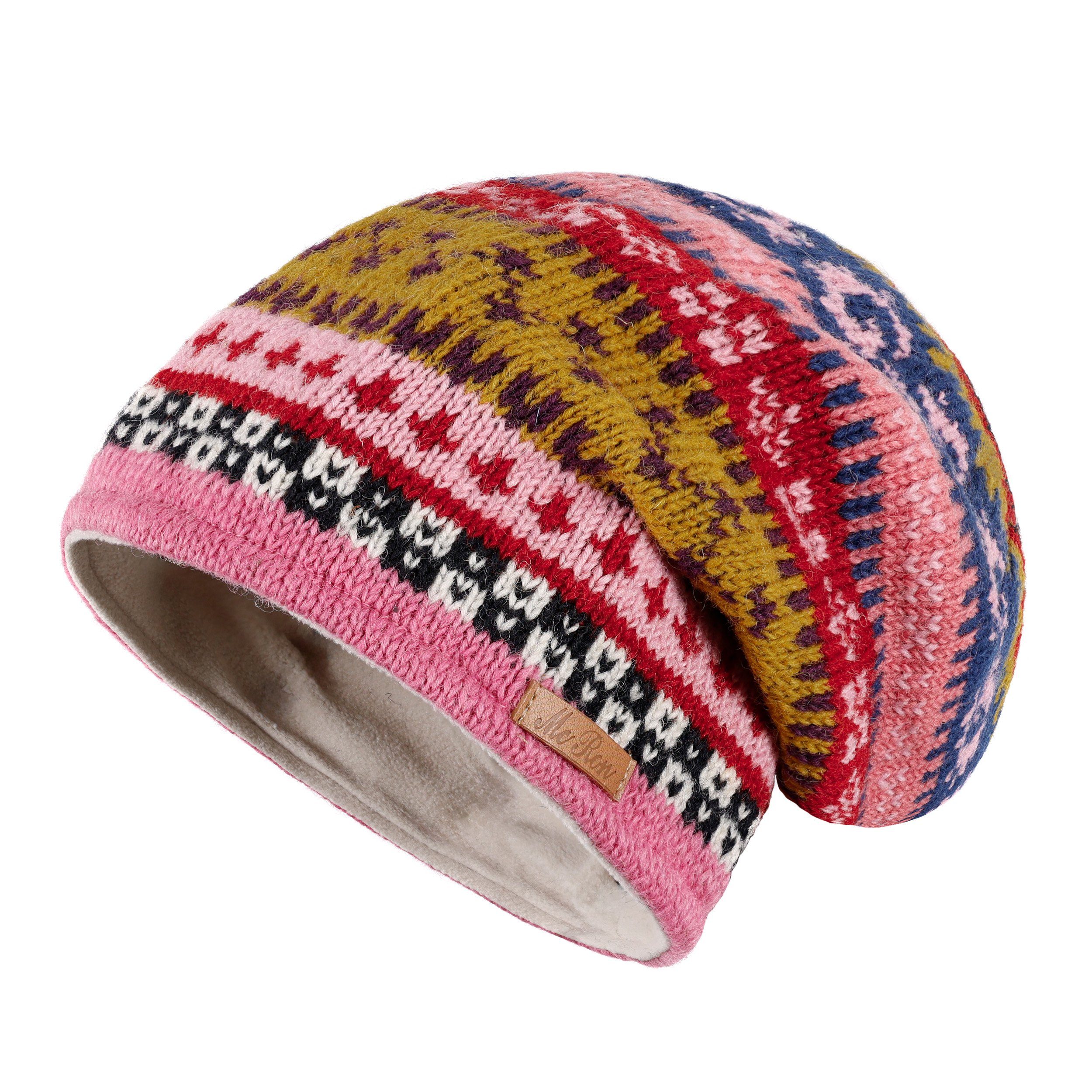 McRon Strickmütze Beanie Wollmütze Modell Marly