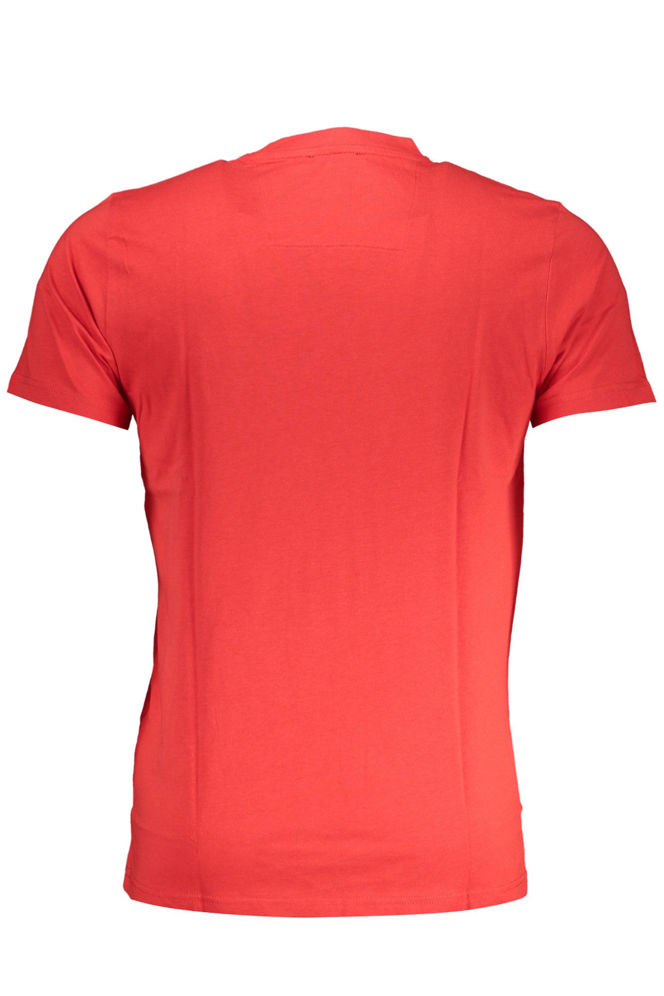 Cavalli Class T-Shirt Herren T-Shirt Rot Mit Print & Rundhals - Ideal