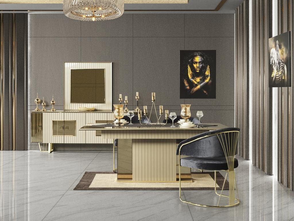 JVmoebel Stuhl Stuhl schwarz elegante, Luxus Esszimmer in Made Design Möbel Europa schöne