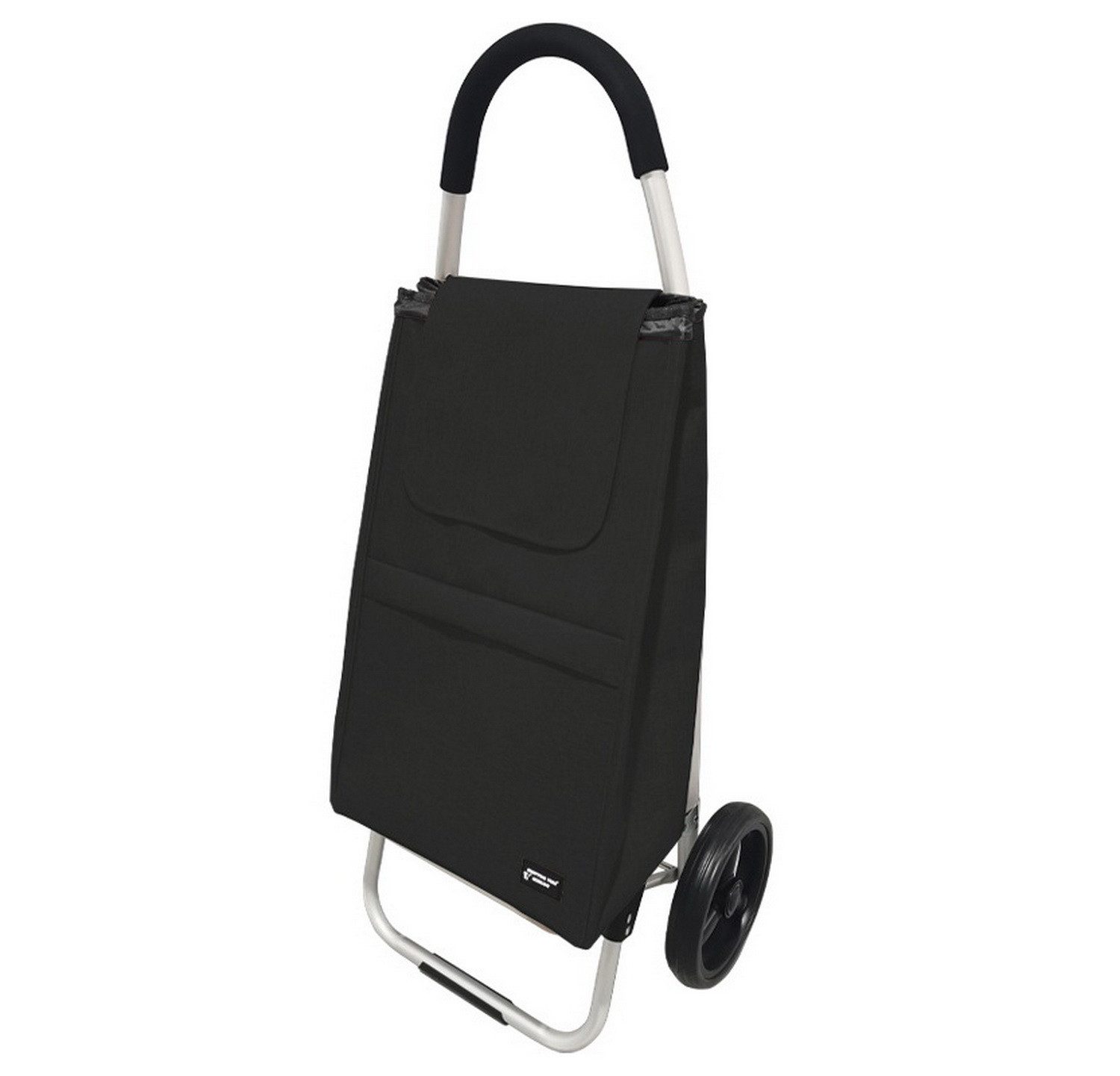 Gustav Voss Einkaufstrolley Hackenporsche fahrbare Einkaufstasche Aluminium Trolley, 44 l, Gestell zusammenklappbar