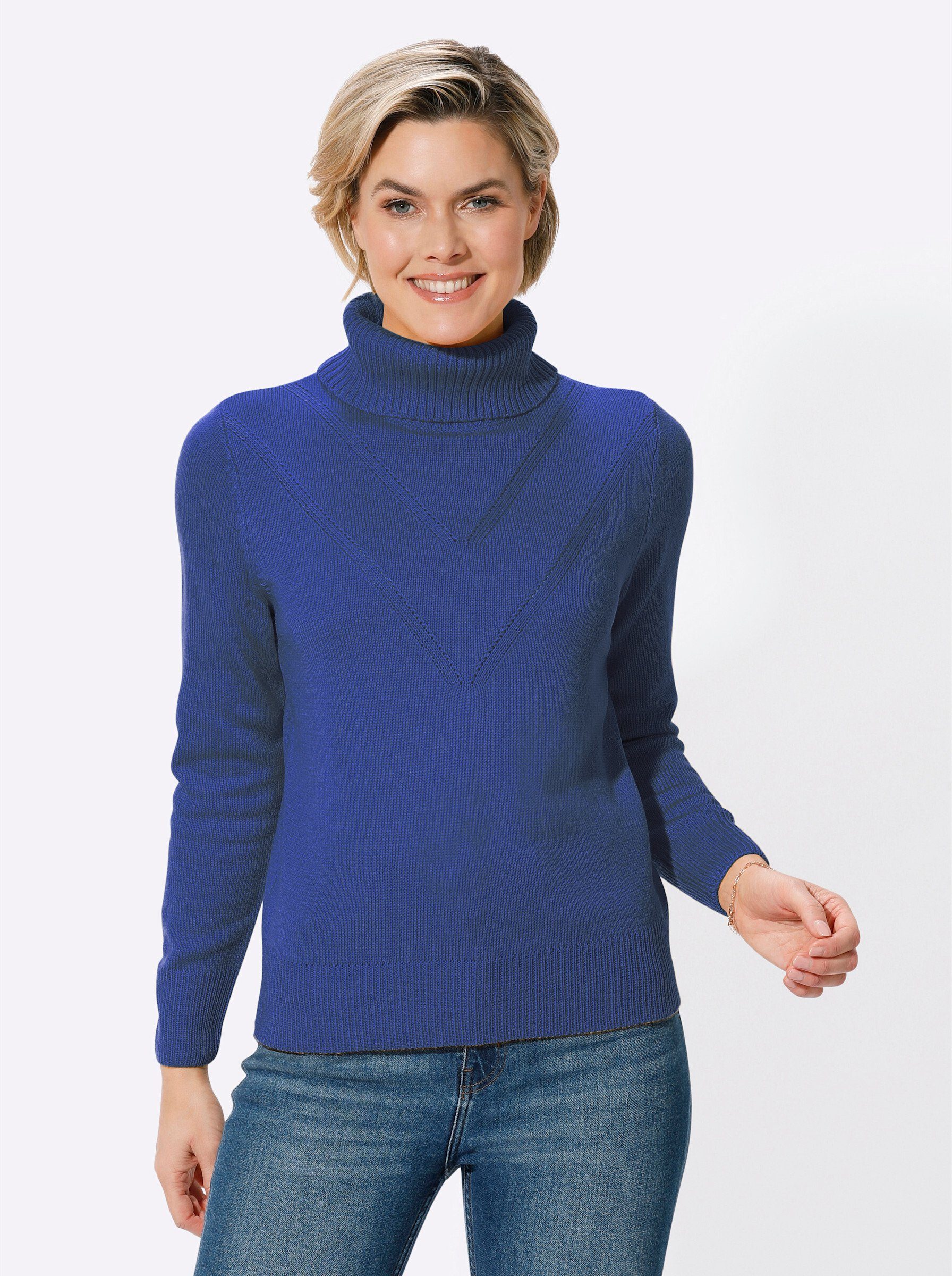 Witt Strickpullover Rollkragenpullover . günstig online kaufen