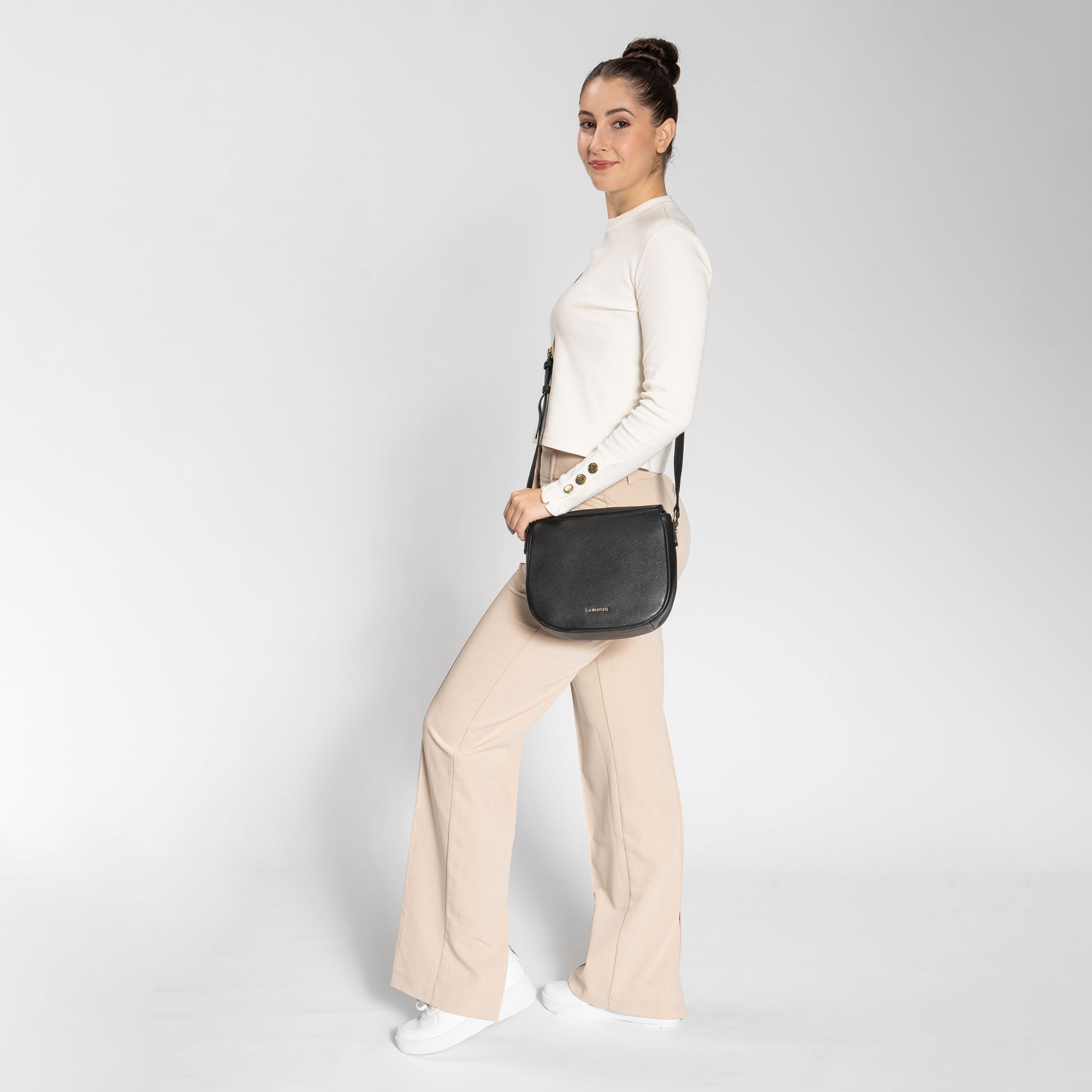 Lazarotti Umhängetasche Bologna Leather, Leder günstig online kaufen