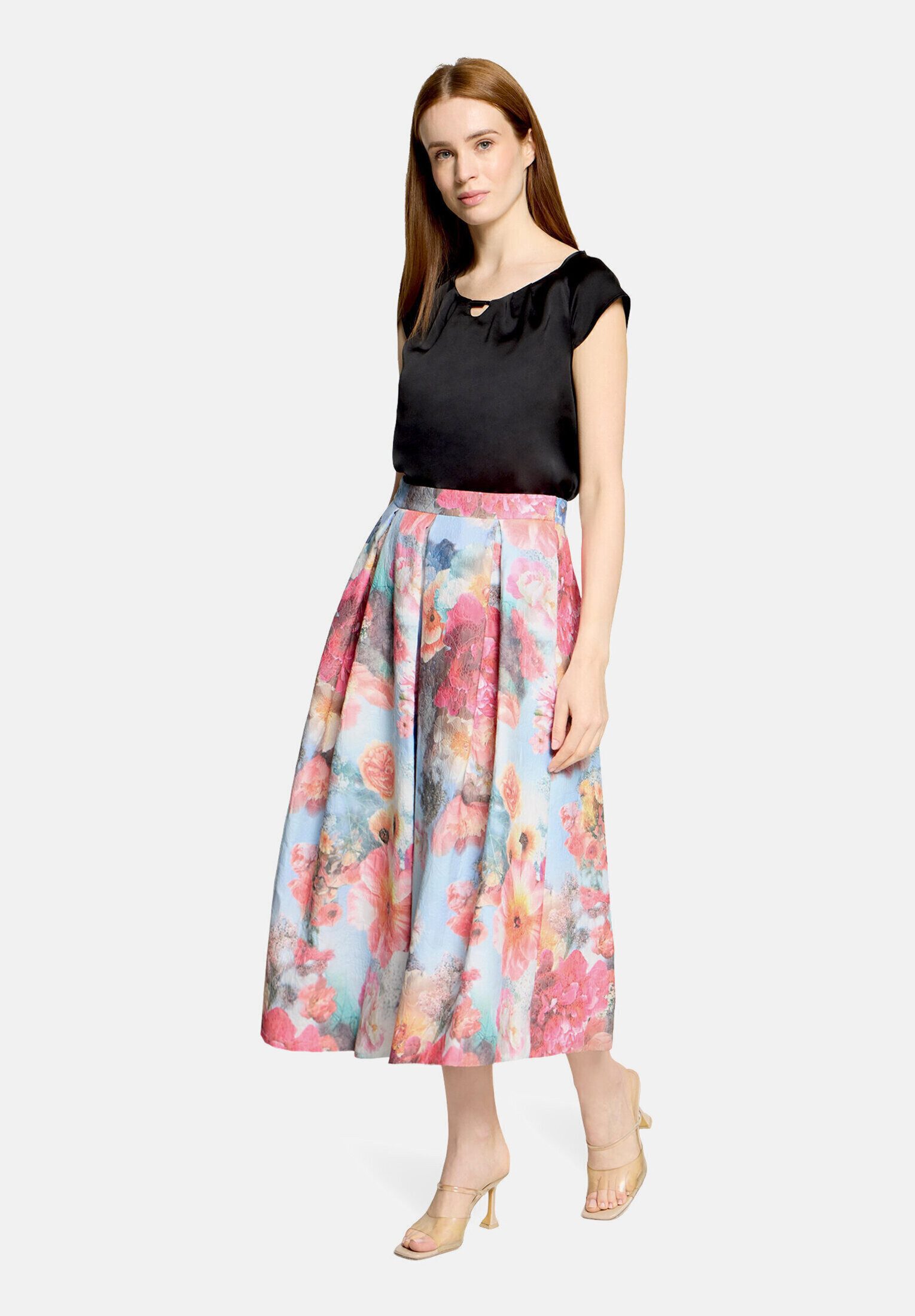 Vera Mont Minirock Damen mit Jacquard