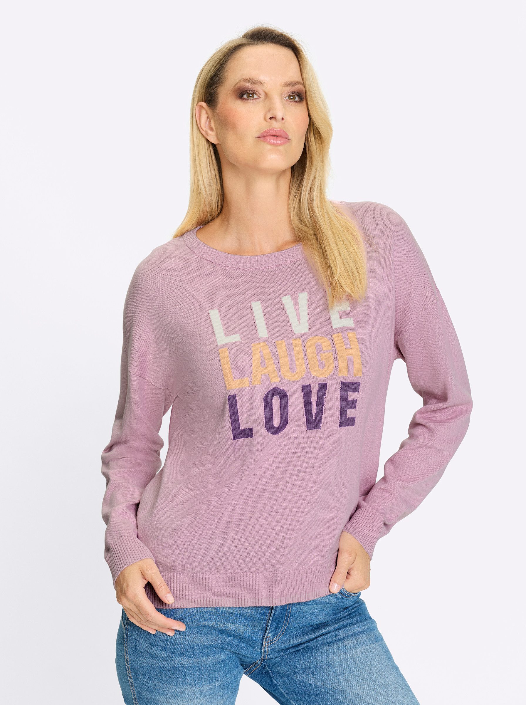 heine Strickpullover Pullover Langarm