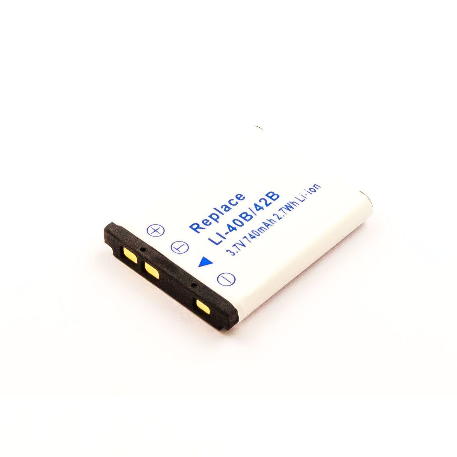 mit Exilim 650 mAh MobiloTec (1 Akku Casio Akku Akku kompatibel St) EX-Z800