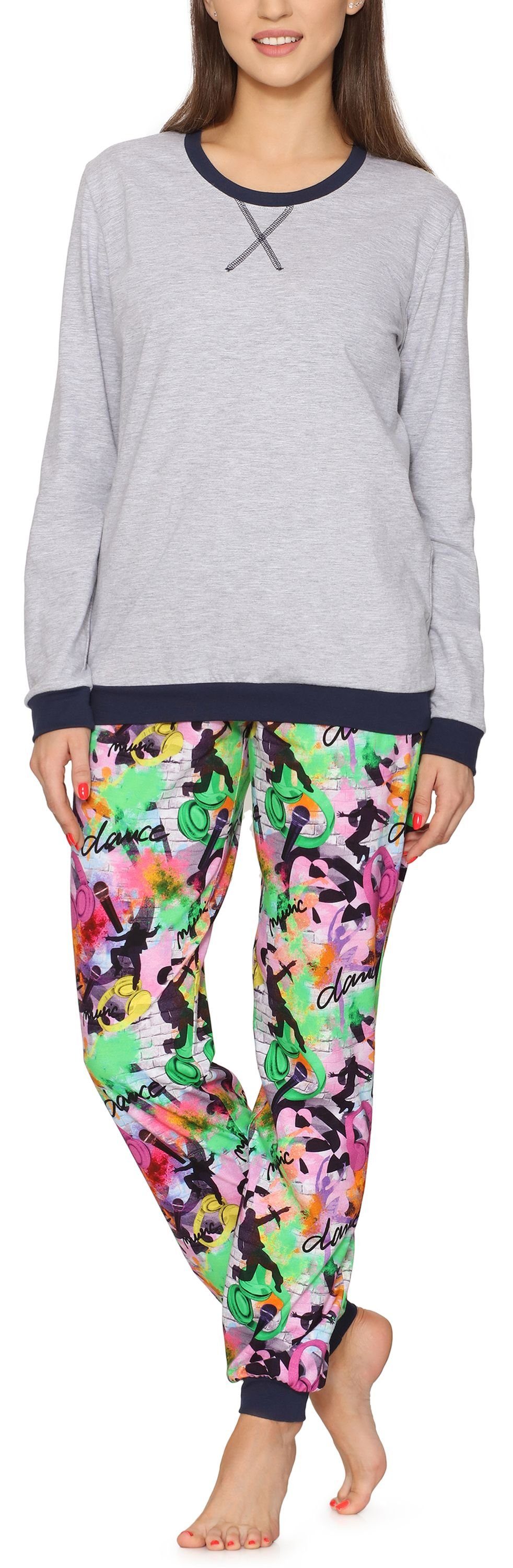 Merry Style Schlafanzug Damen Pyjama MS10-168 günstig online kaufen
