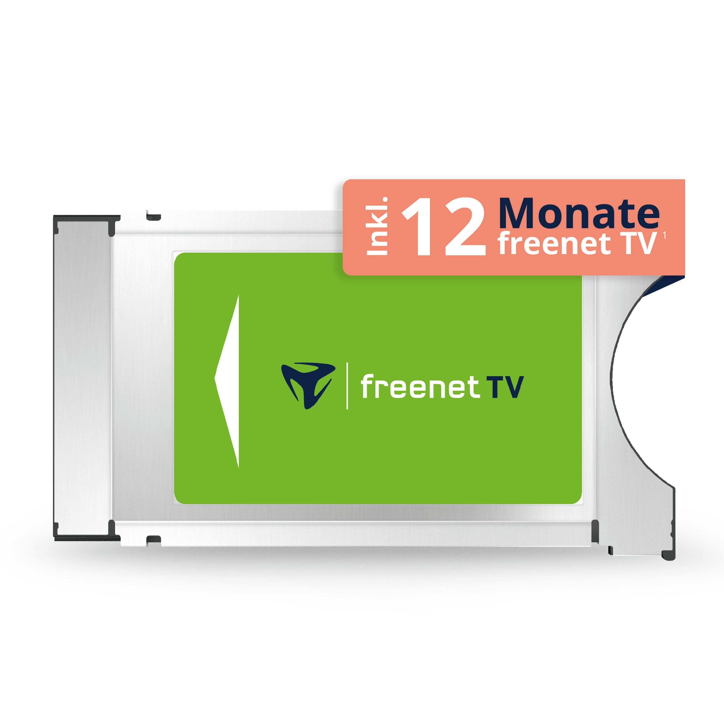 freenet TV DVB-T2 CI+-Modul, inkl. 12 Monate freenet TV