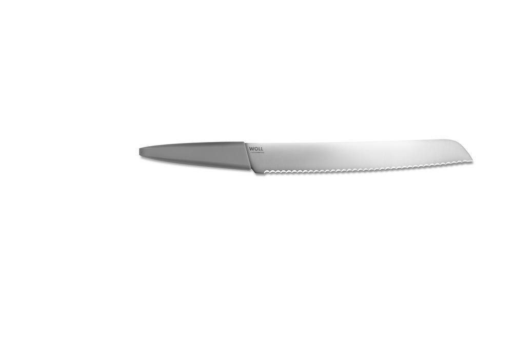 Woll Pfannen Brotmesser Brotmesser WOLL Dove CUTTING EDGE BHT 8x3x43,50 cm grau