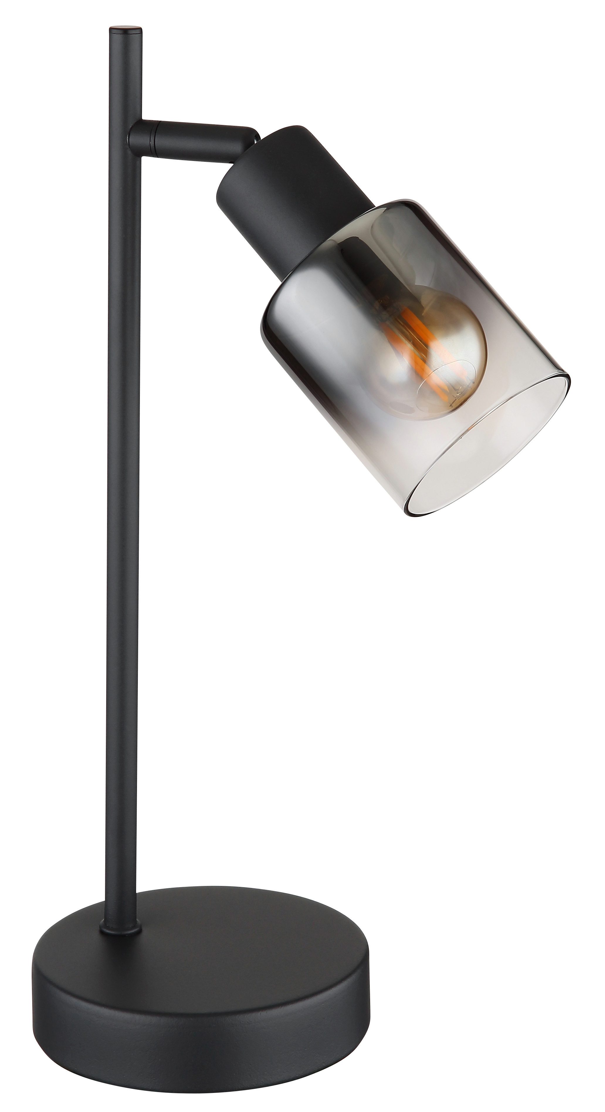 GLOBO LIGHTING Tischleuchte HUBERTUS, ohne Leuchtmittel, Tischlampe Nachttischlampe Deko-Tischleuchte Schlafzimmer