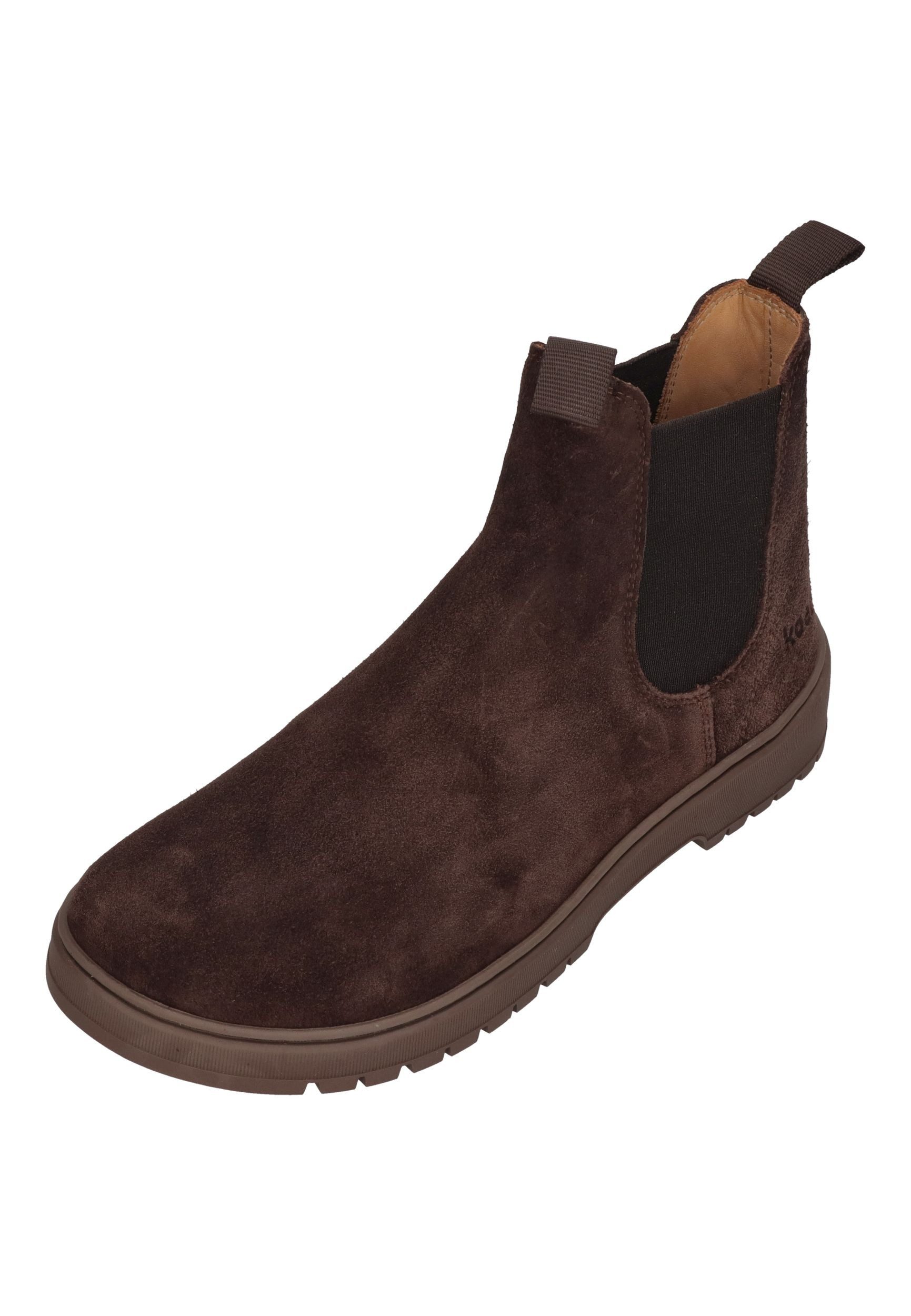 KOEL GAVIEN SUEDE Barfußschuh Chocolate