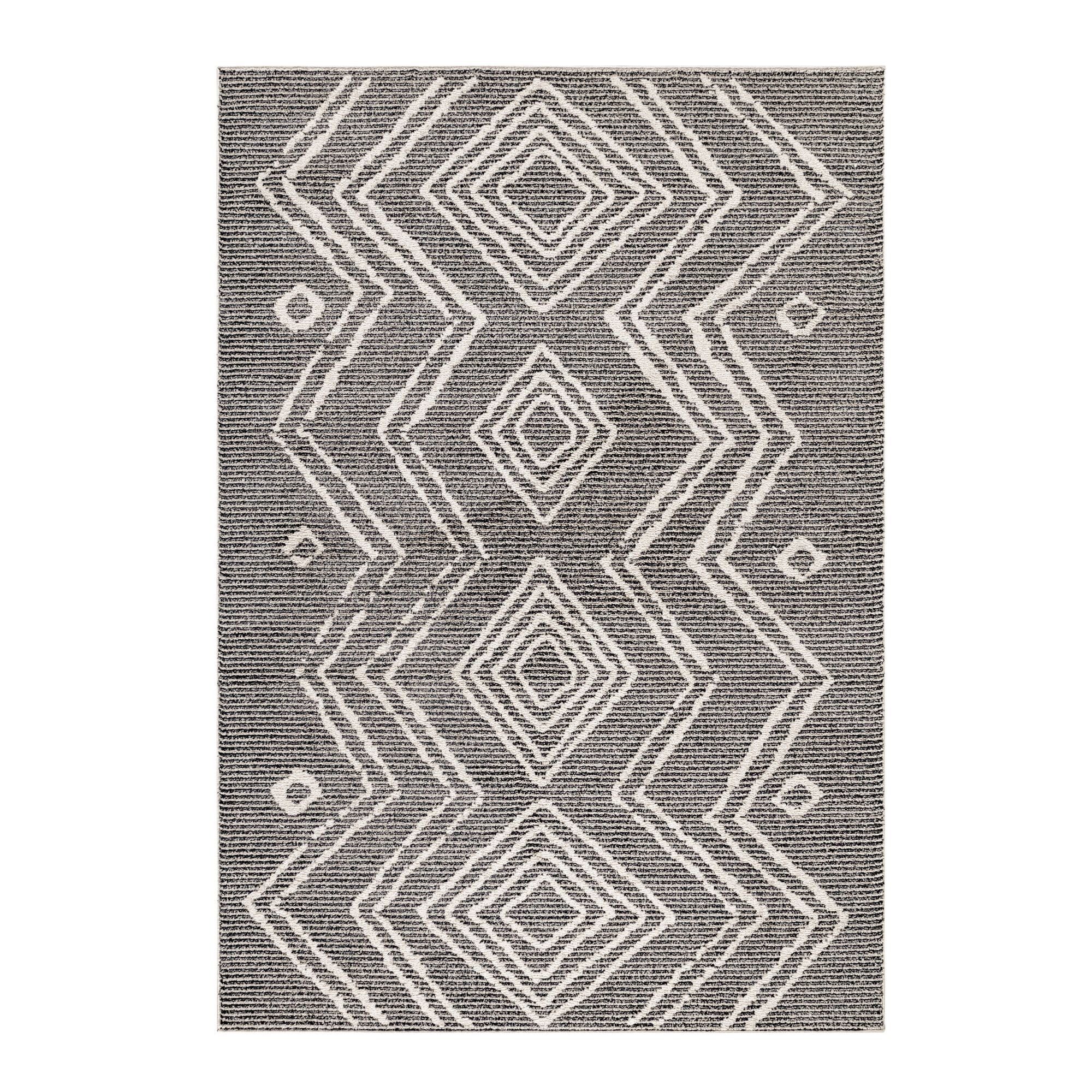 Teppich im Teppiche mm, Carpetsale24, Berber-Design, Höhe: Kurzflor Designteppich Berber-Design Beige 15 Läufer, Boho-Stil Wohnzimmer