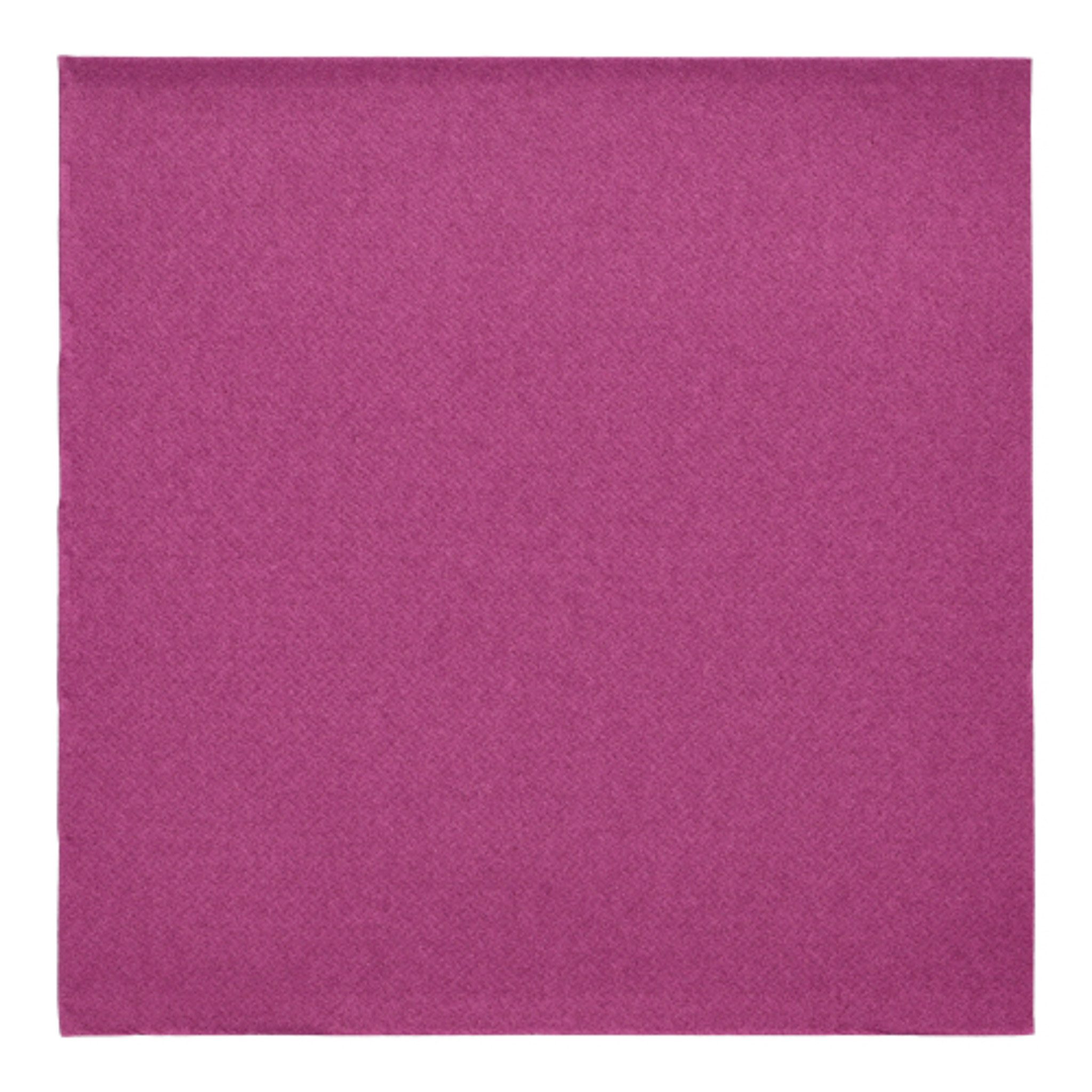 PAPSTAR Papierserviette, Servietten stoffähnlich 40x40cm Royal Collection 50 Stück Lila