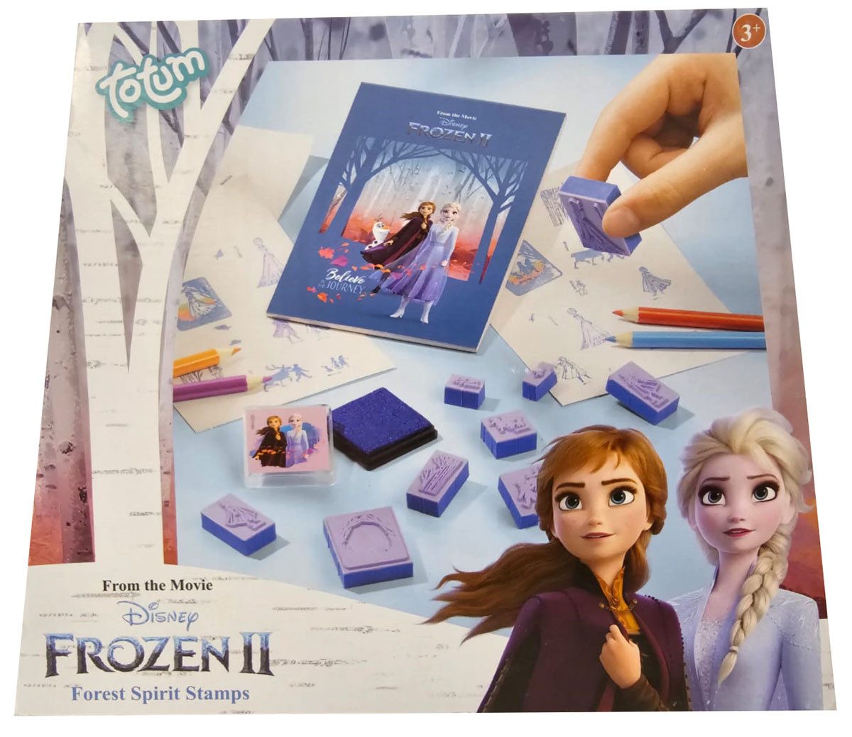 Disney Frozen Malvorlage Disney ‎680678 Frozen 2 Stempelset Farbstifte Stempel Malbuch Anna Els