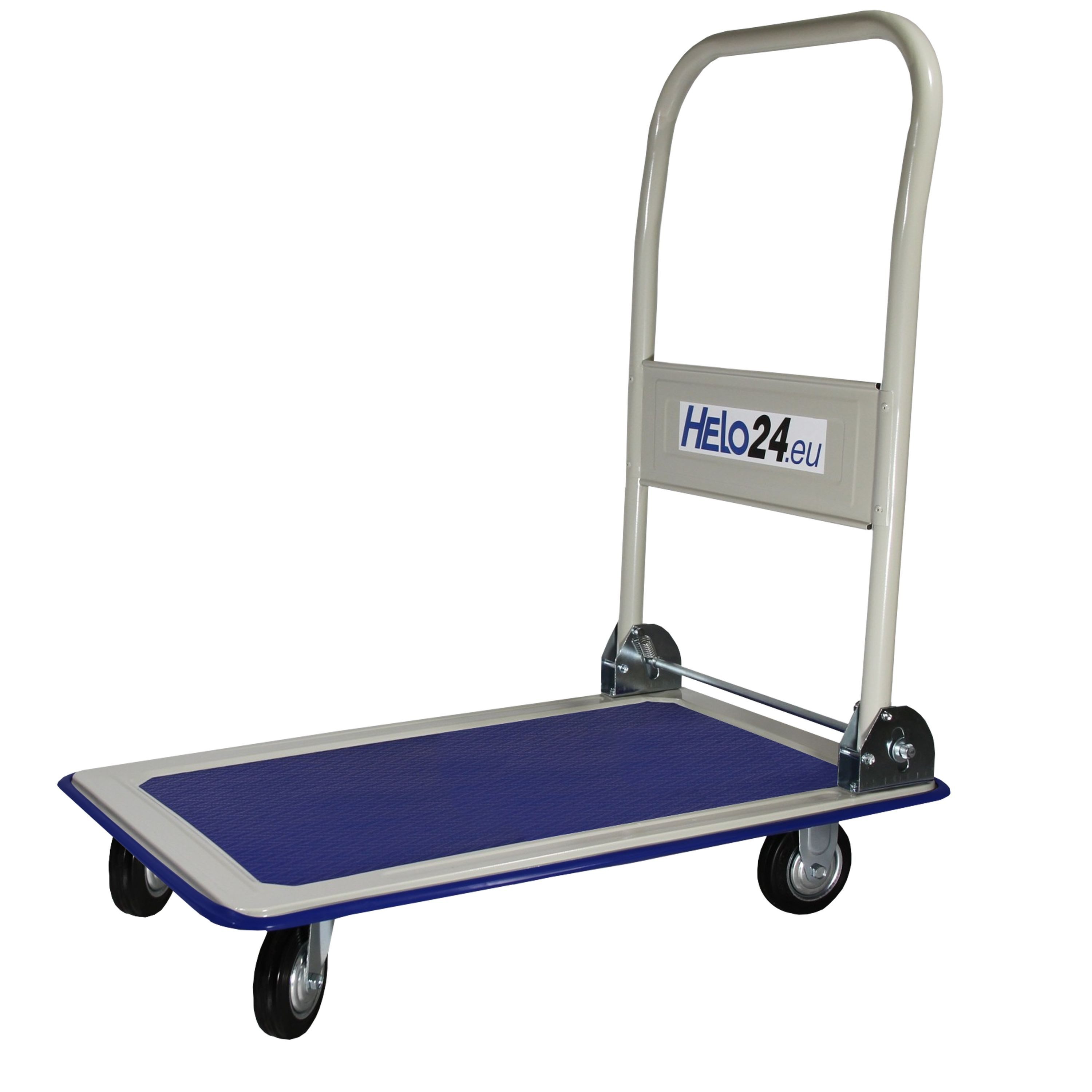 HELO24 Transportwagen Plattformwagen Klappbar Rollwagen Handwagen Klappwagen 150 kg