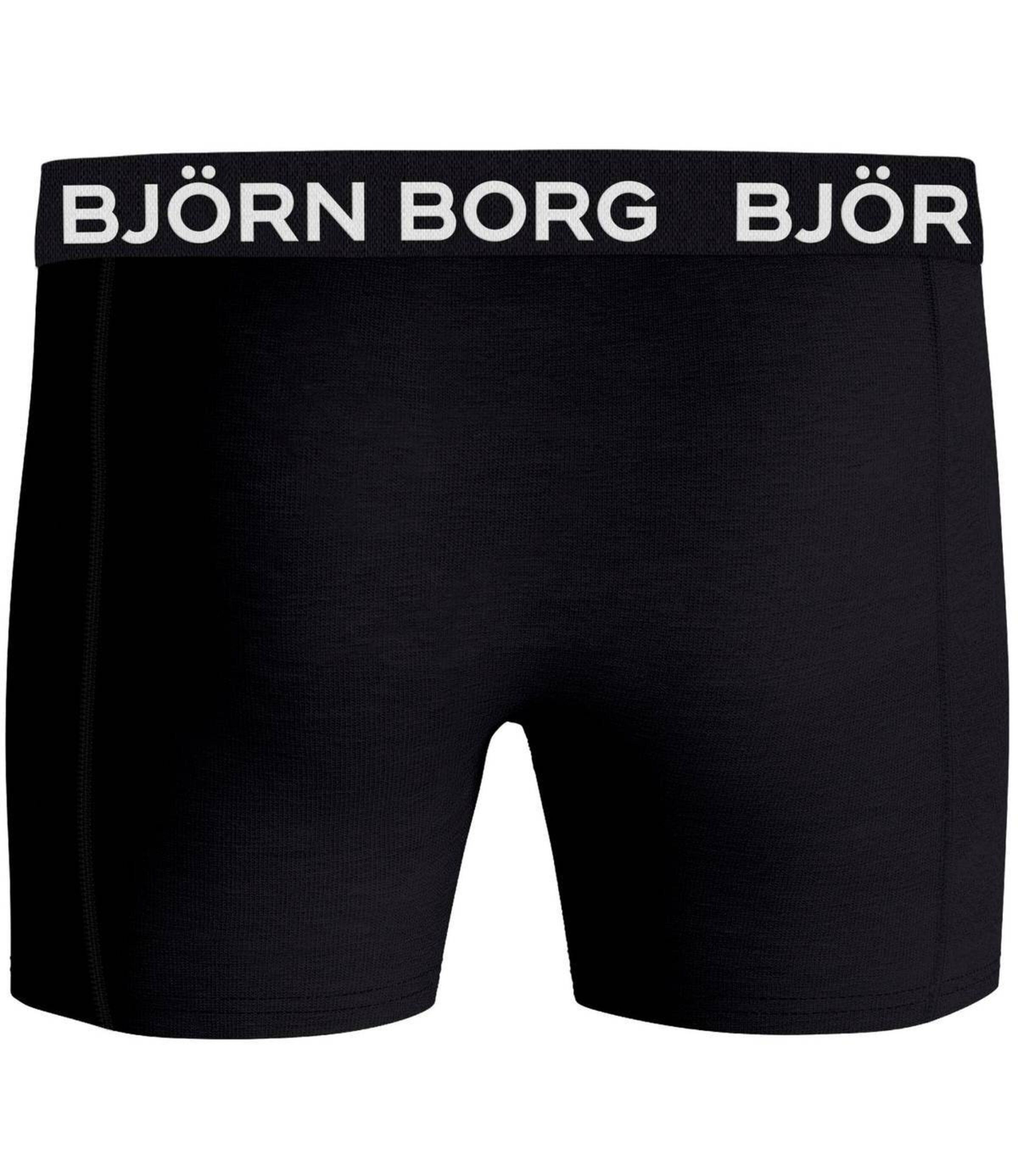 Borg Björn Boxershorts Schwarz (7-St)