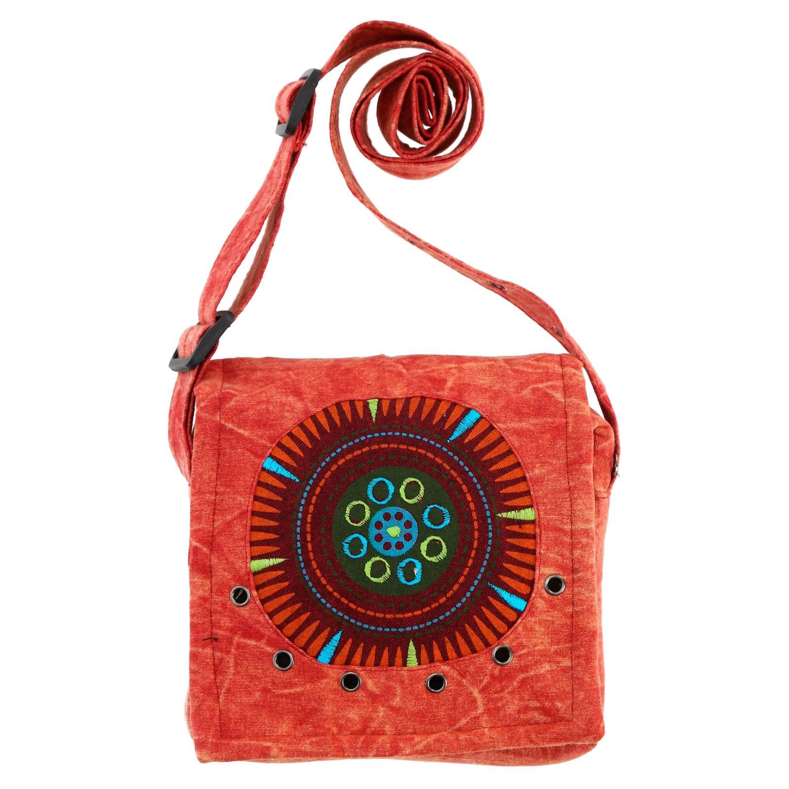 KUNST UND MAGIE Schultertasche Schultertasche Hippie Handtasche Tasche+Schulterriemen Damen Herren