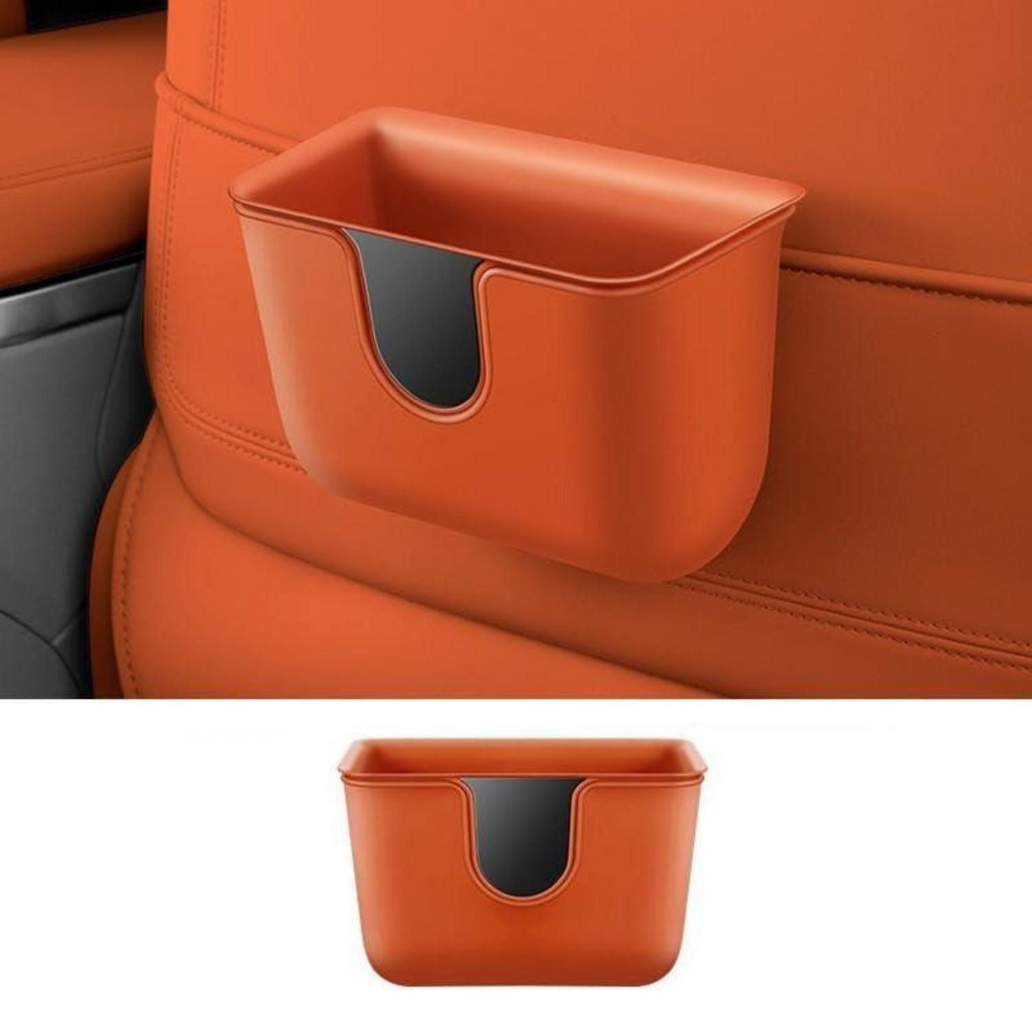 LuxusKollektion Mülleimer Auto Mülleimer auslaufsicher hängend tragbar SUV LKW Orange