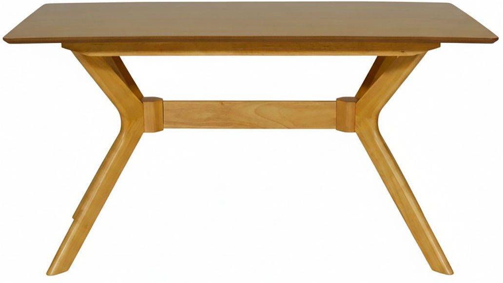 Jahnke Esstisch DINE REX, Esstisch, Massivholz, Skandi-Look, bis zu 6 Personen, 140x80 cm