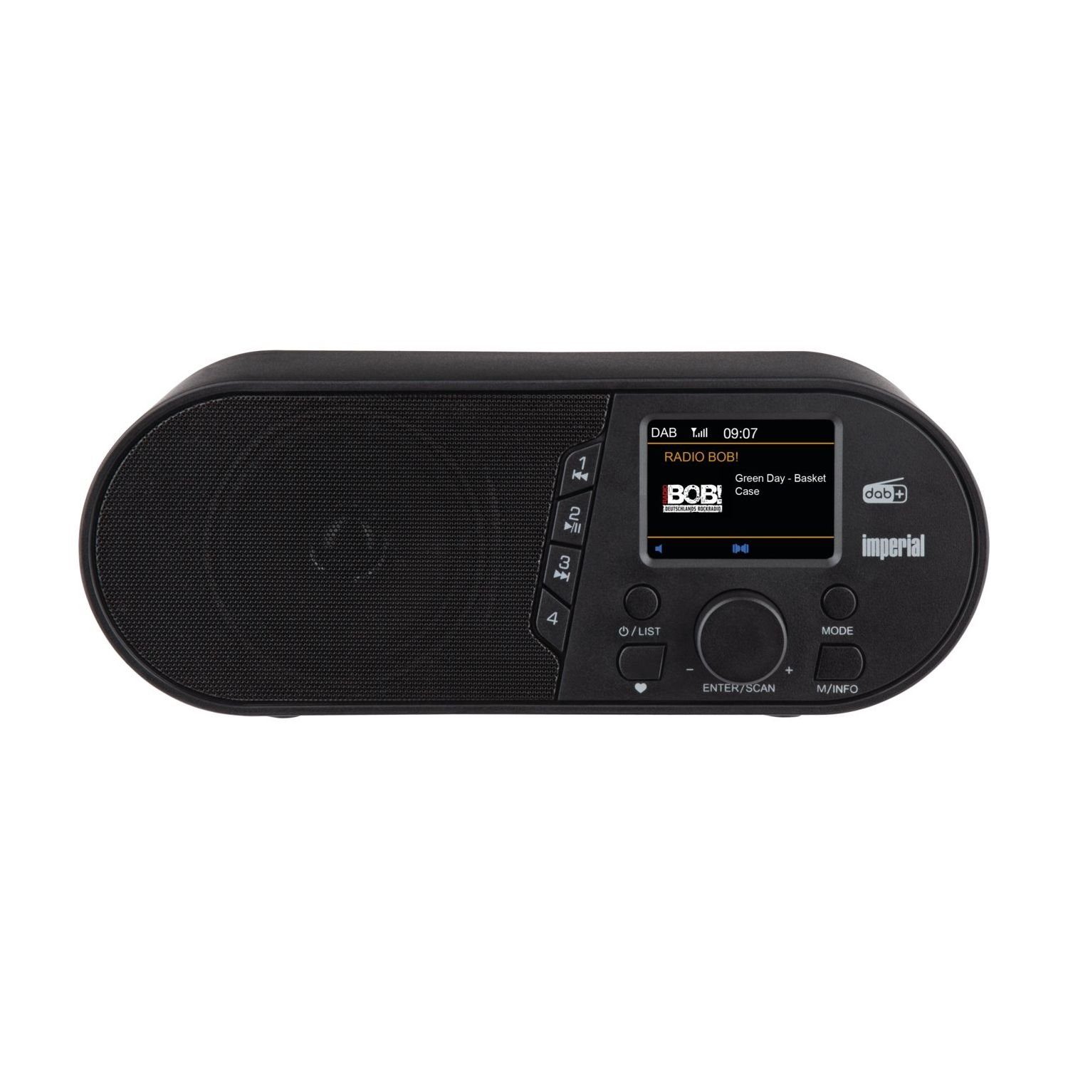 Audiodateien d105 von (DAB+/FM Digitalradio by mit USB-Mediaplayer, 4 Wiedergabe über Tasten Radio Radio, und 7 DABMAN (DAB) USB) Gerät, DAB+/UKW USB-Mediaplayer W, Direktwahl am TELESTAR Bluetooth IMPERIAL