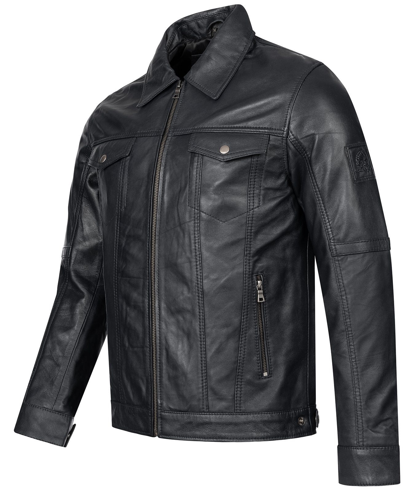 Rock Creek Lederjacke Herren Lederjacke H-296 günstig online kaufen