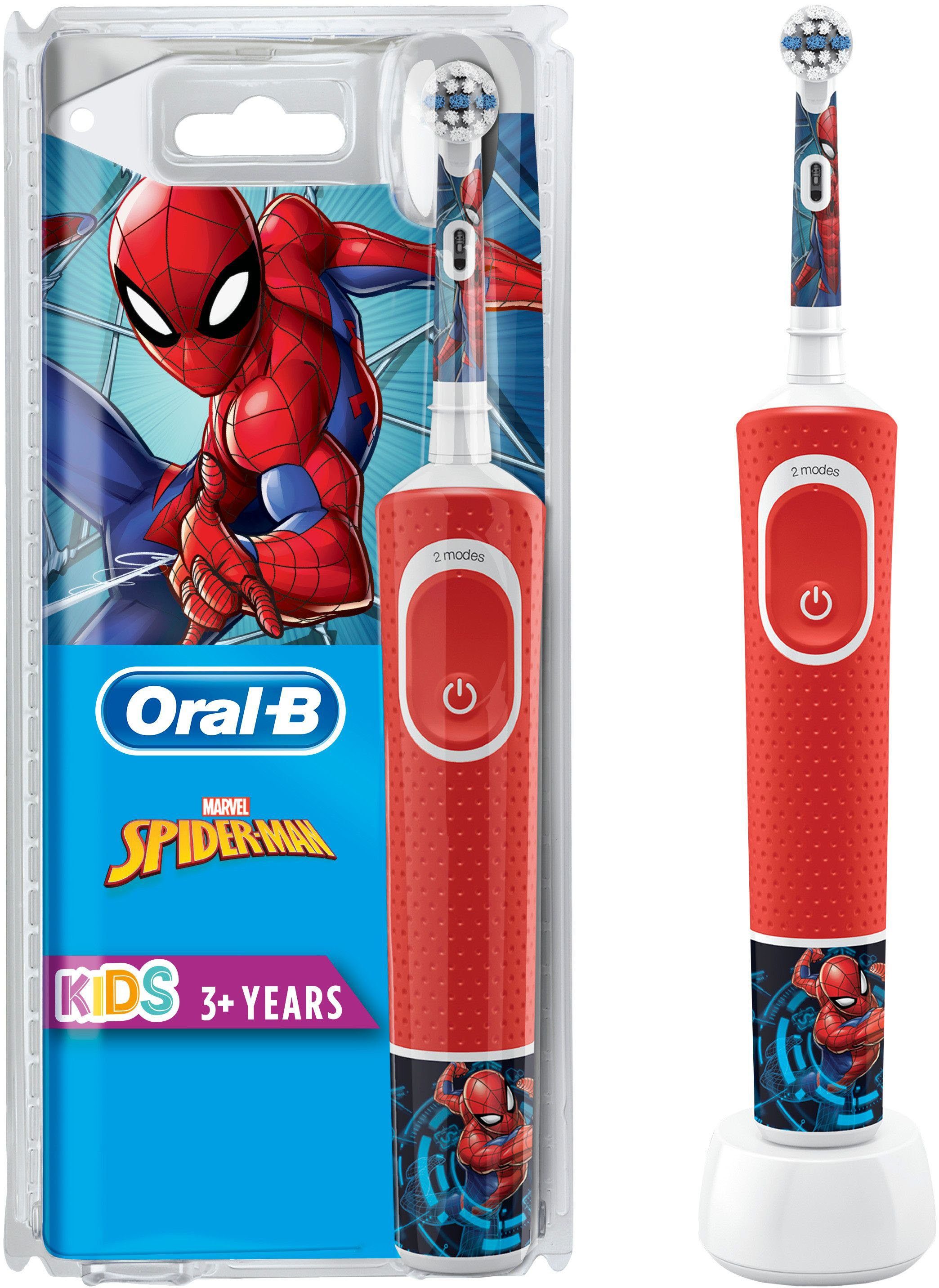 Oral B Elektrische Kinderzahnbürste Kids Spiderman, Aufsteckbürsten: 1 St.  online kaufen | OTTO