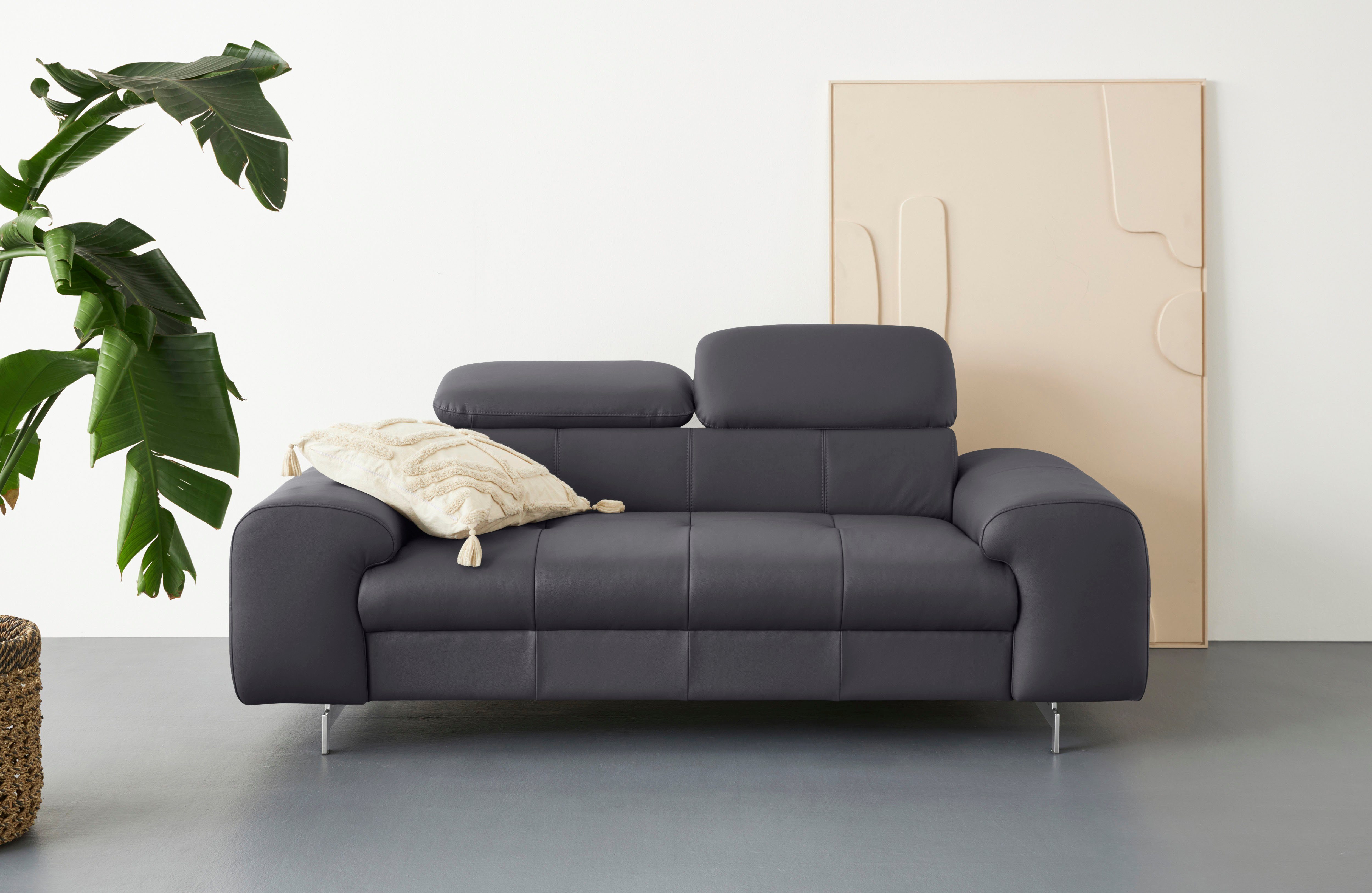 COTTA 2-Sitzer Chef, Big-Sofa mit Kopfteilverstellung, günstig online kaufen
