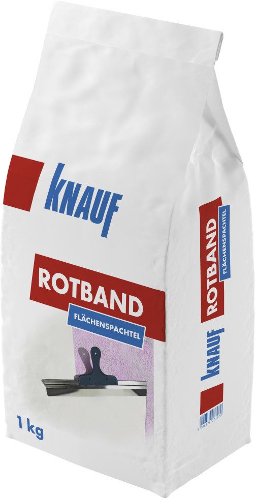 KNAUF Spachtelmasse Knauf Rotband Flächenspachtel 1 kg