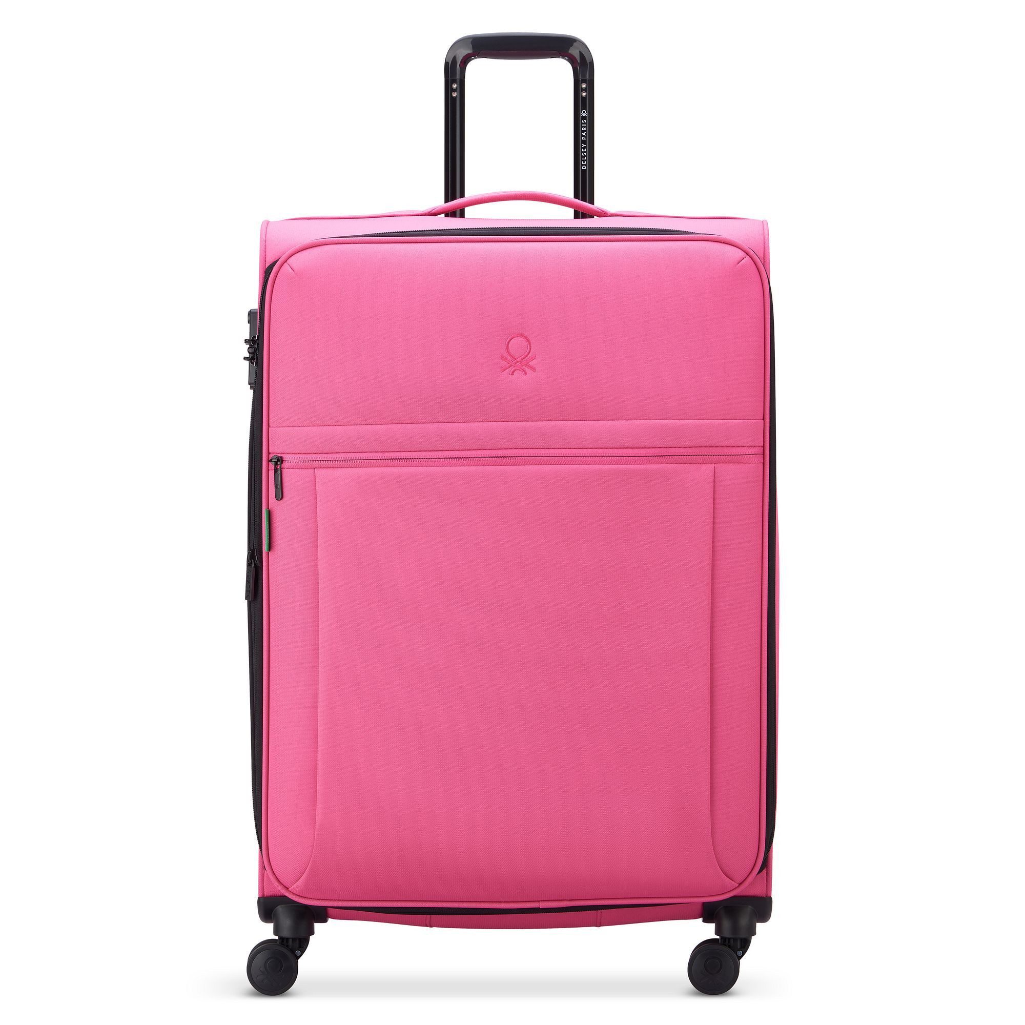 Delsey Paris Weichgepäck-Trolley Delsey Paris x United Colors of Benetton, 4 Rollen, Polyester