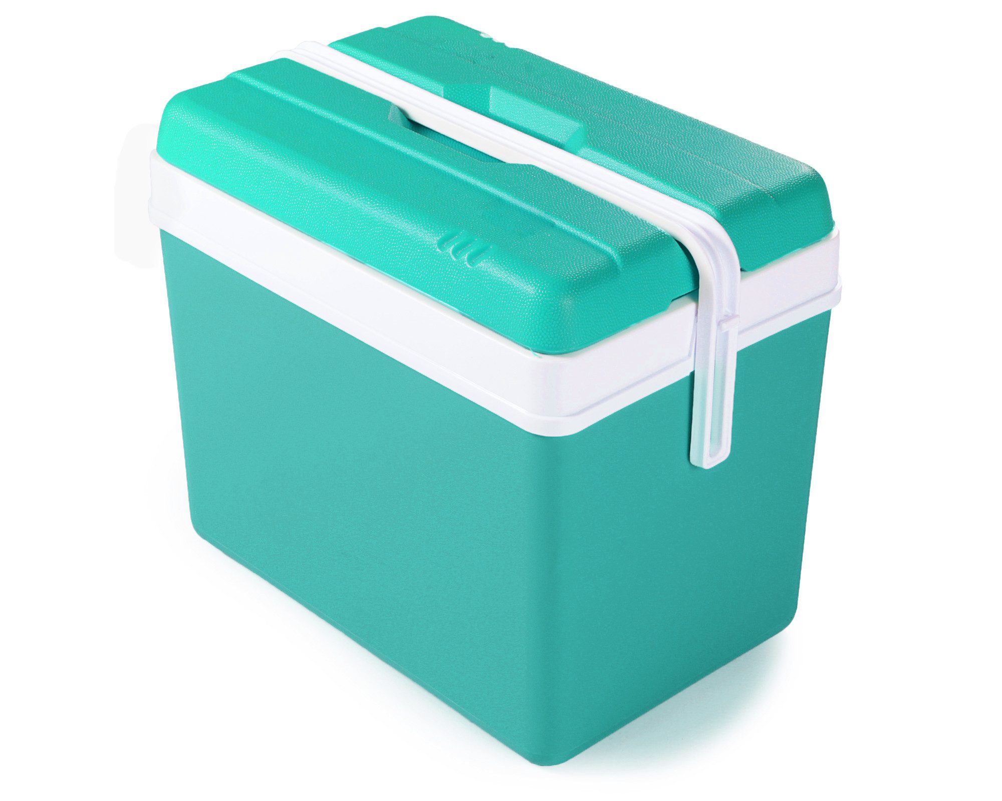 ONDIS24 Kühlbox Kühltruhe Promo thermoisoliert Lagoon Blue, für Camping und Picknick