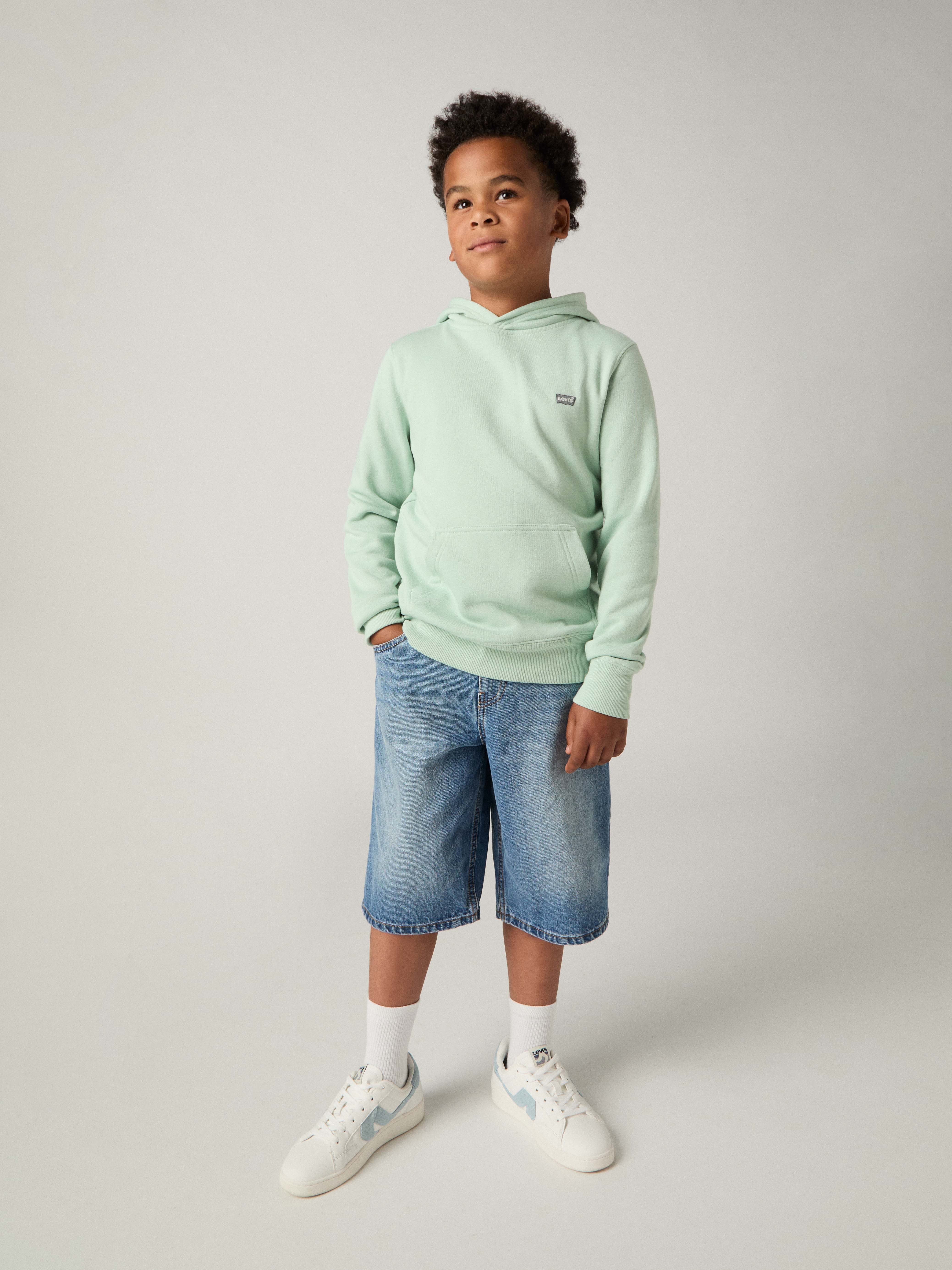 Levi's® Kids Hoodie LVB MINI BATWING PULL OVER HOO for BOYS