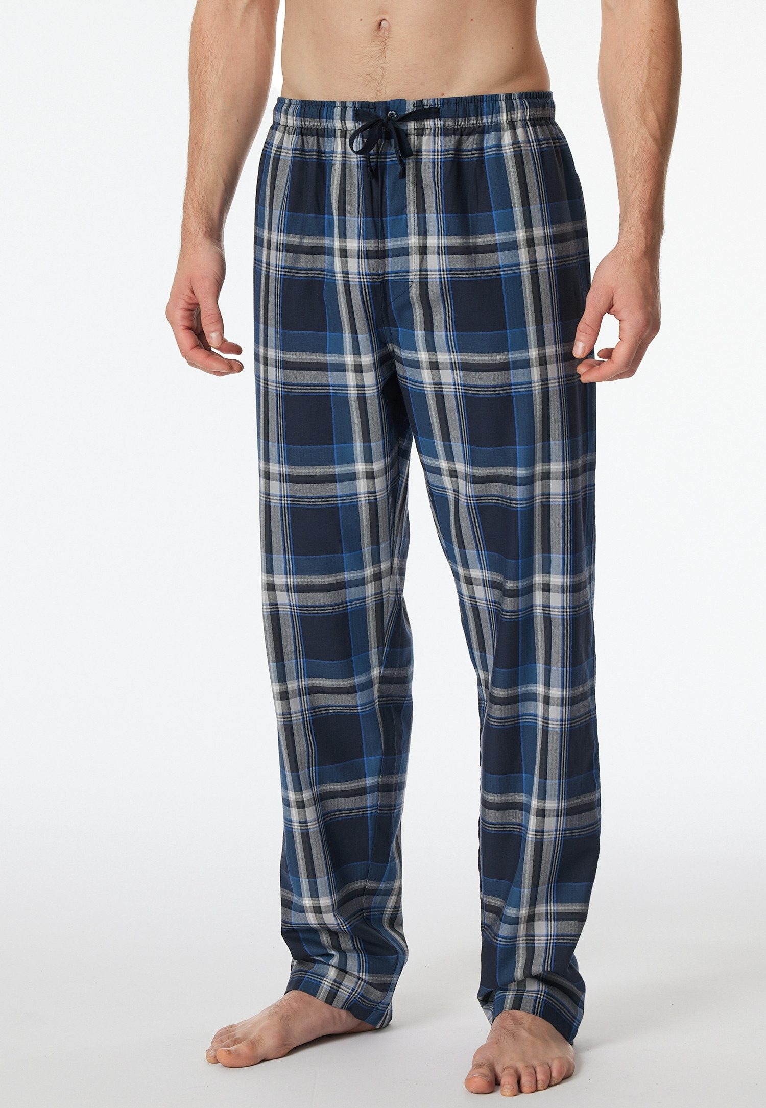 Schiesser Pyjamahose Mix + Relax funktionale Knopfleiste, Bindeband, seitli günstig online kaufen