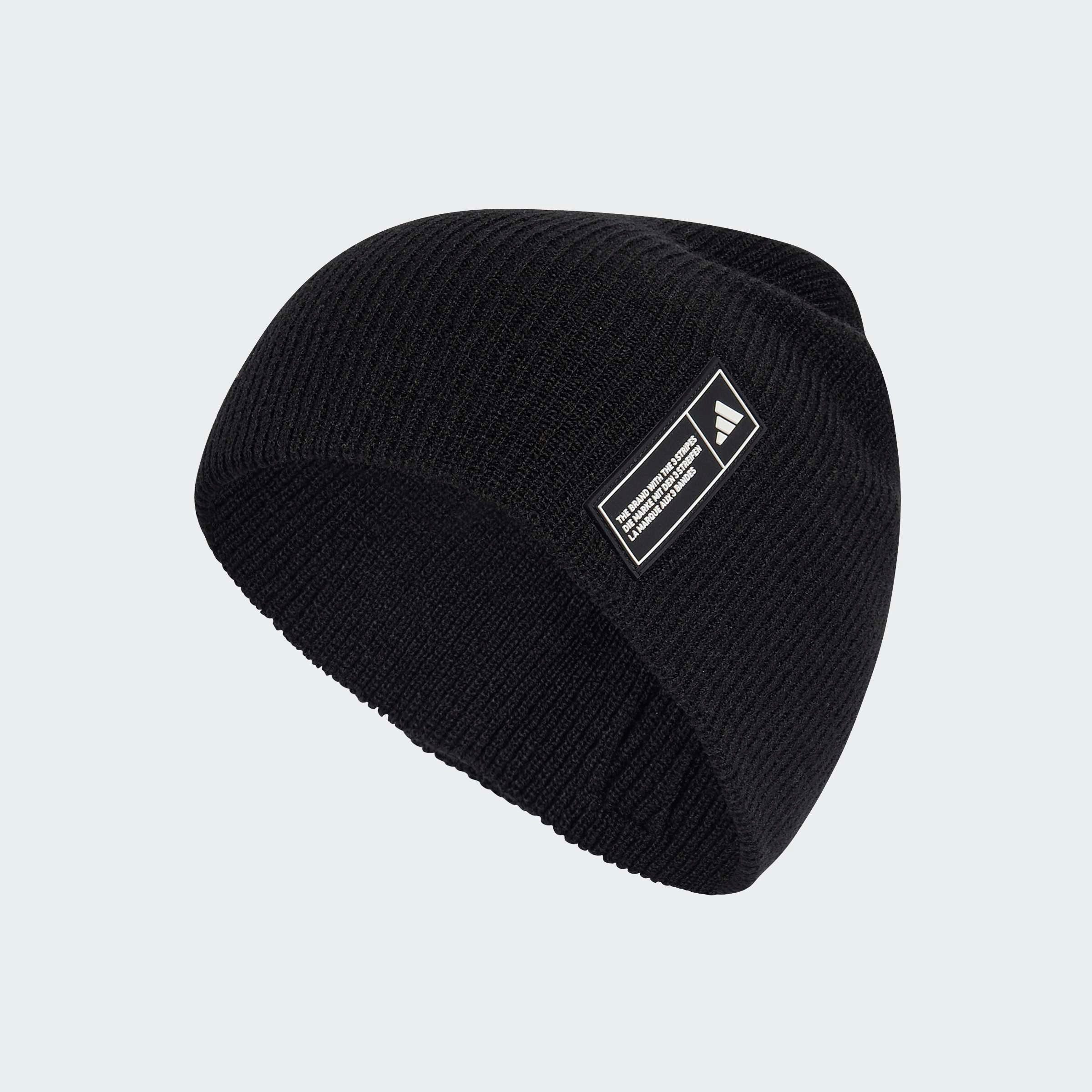 adidas Sportswear Beanie ESS LBL BEANIE für Erwachsene, sportlicher Stil, aus Polyacryl
