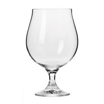 Krosno Bierglas F57A056050014270, Glas, Dunkle Biergläser Elite 500 ml 6 Stück