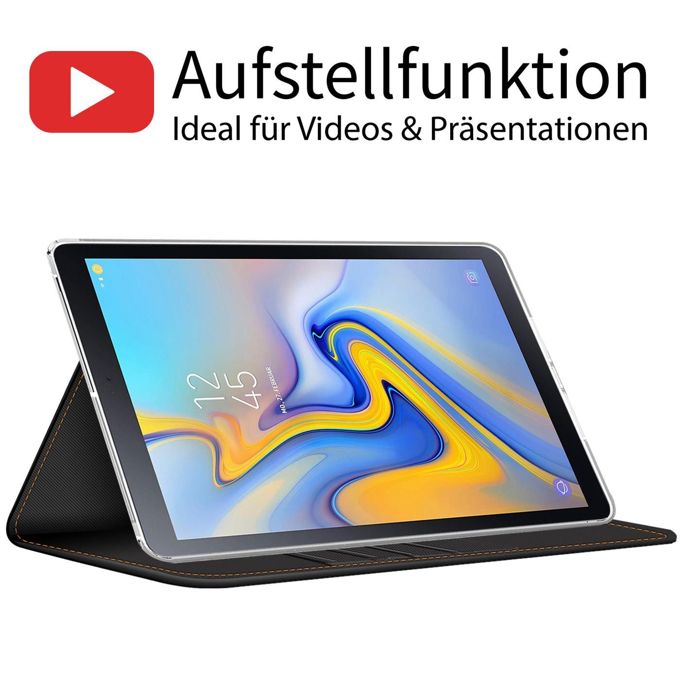 CoolGadget Tablet-Hülle Book Case Tablet Tasche Für Samsung Galaxy Tab S5e 26,7 cm (10,5 Zoll), Hülle Klapphülle Cover Samsung Tab S5e (T720/T725) Schutzhülle – Bild 4 von 5