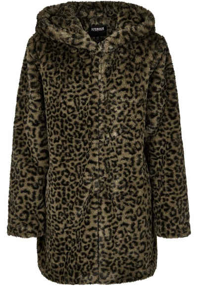 URBAN CLASSICS Parka Urban Classics Damen Ladies Leo Teddy Coat (1-St)