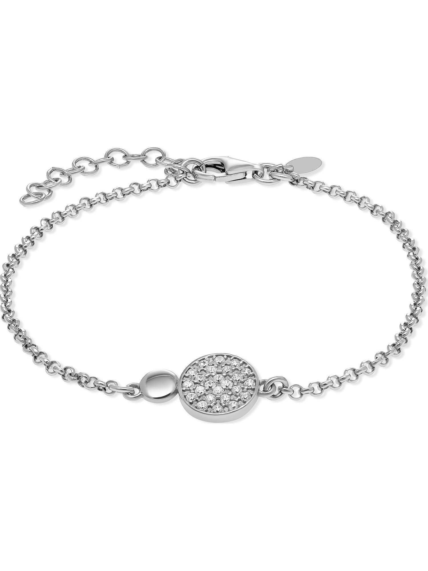 Silberarmband FAVS Damen-Armband 925er Silber 25 Zirkonia