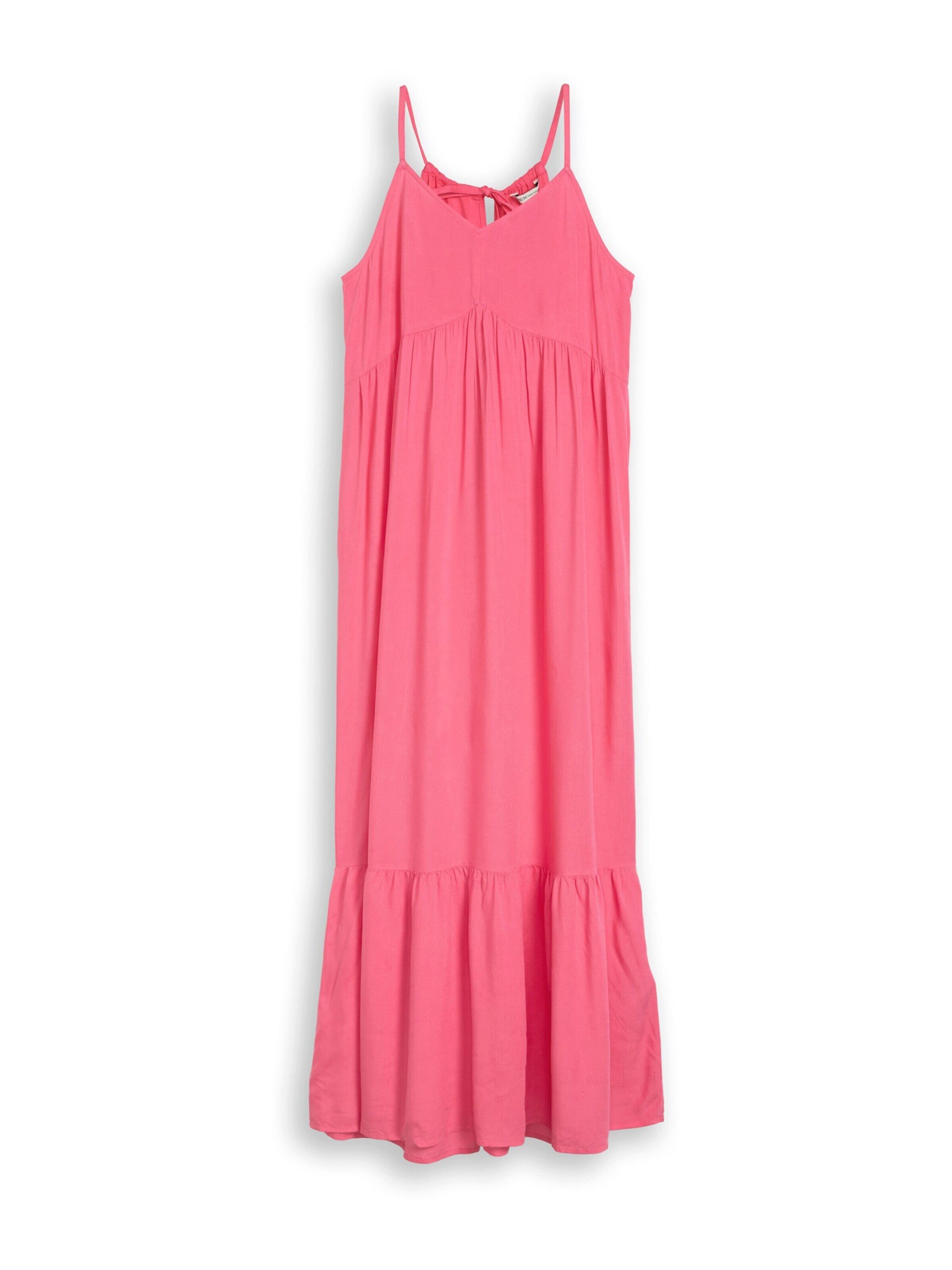 TOM TAILOR Denim Sommerkleid (1-tlg) Volant