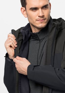 Jack Wolfskin 3-in-1-Funktionsjacke DNA TUNDRA 3IN1 JKT M (2 teilig)