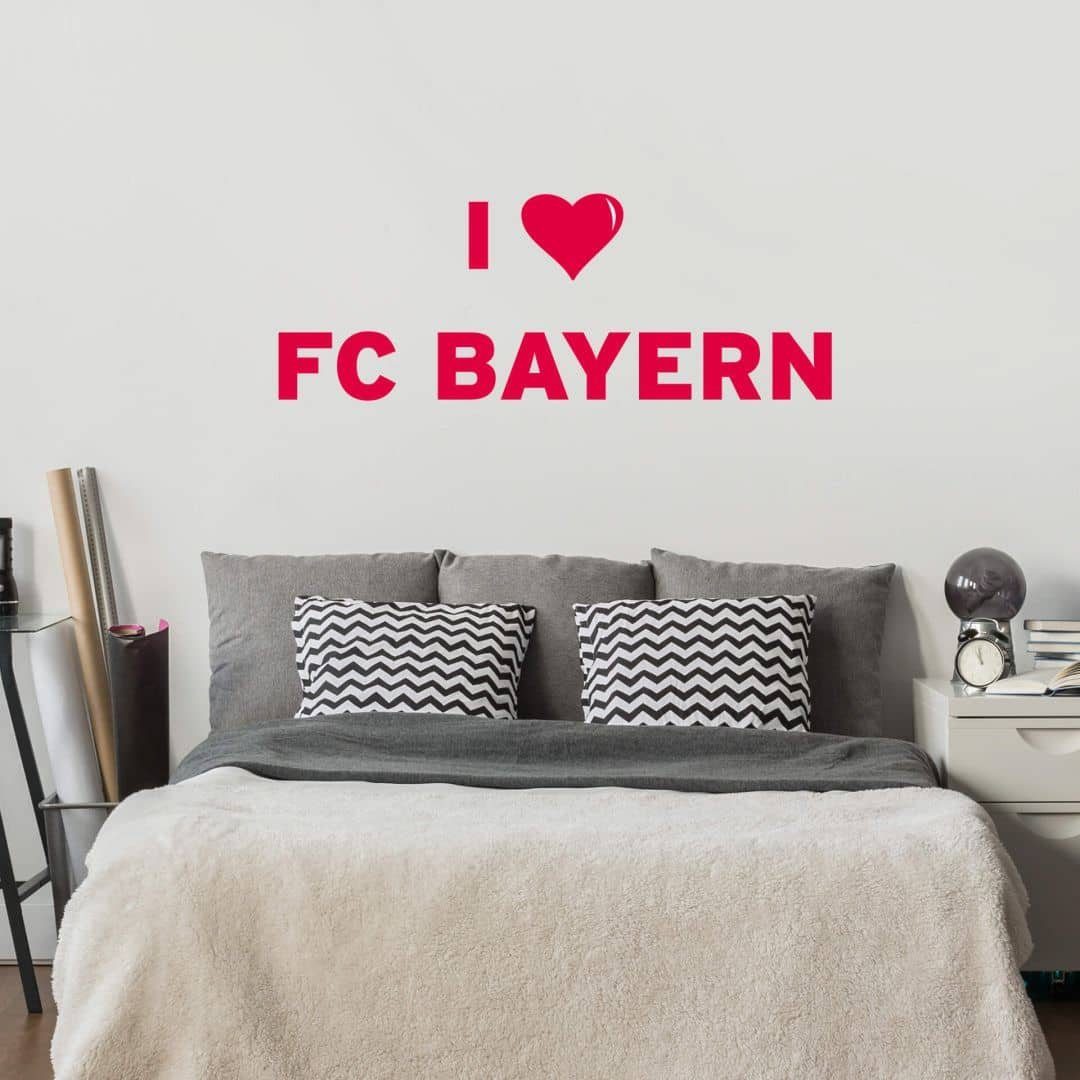 FC Bayern München Wandtattoo »Fußball Wandtattoo
