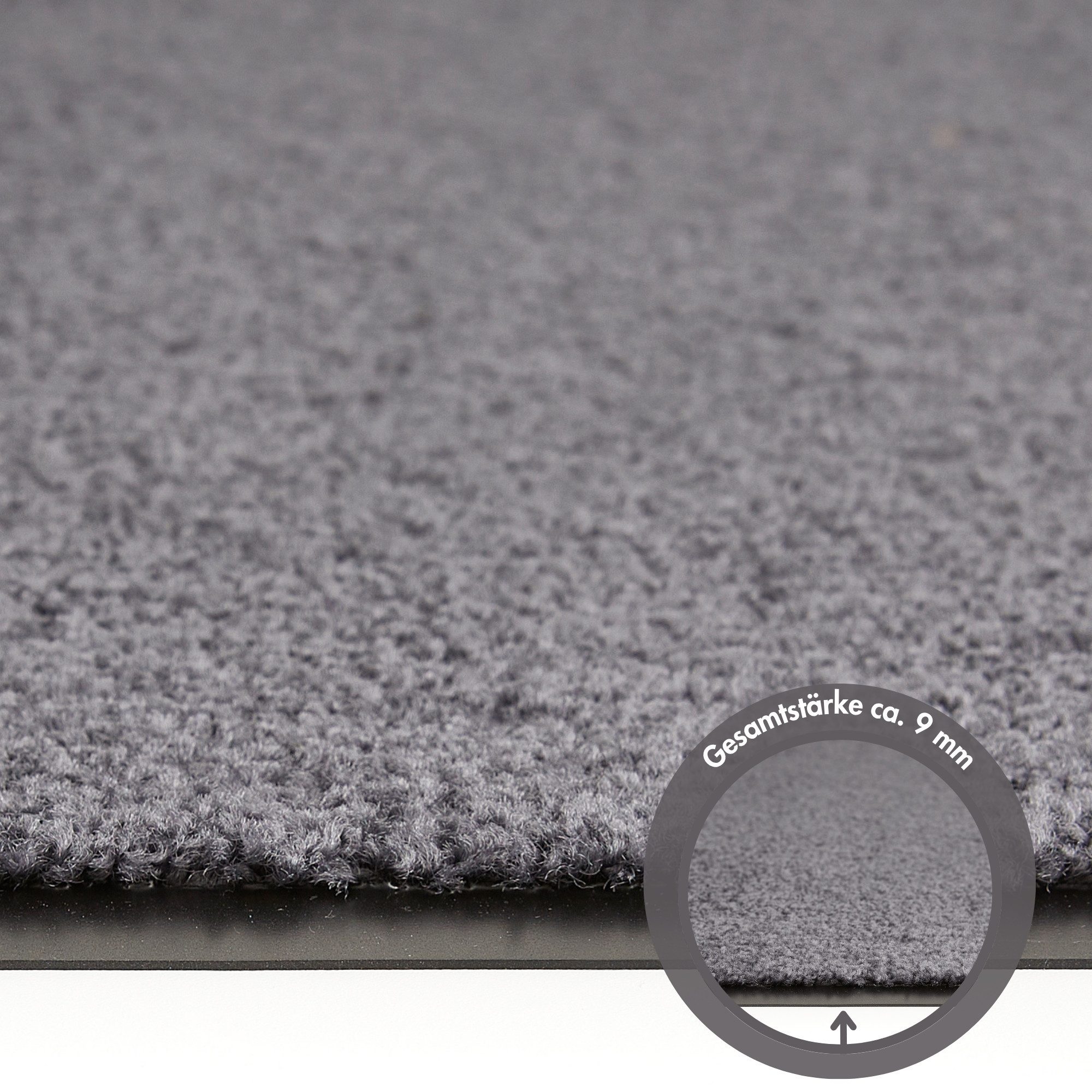 Andiamo Fußmatte Super Wash & Clean, rechteckig, Höhe: 7 mm, Schmutzfangmatte, unifarben, waschbar – Bild 5 von 5