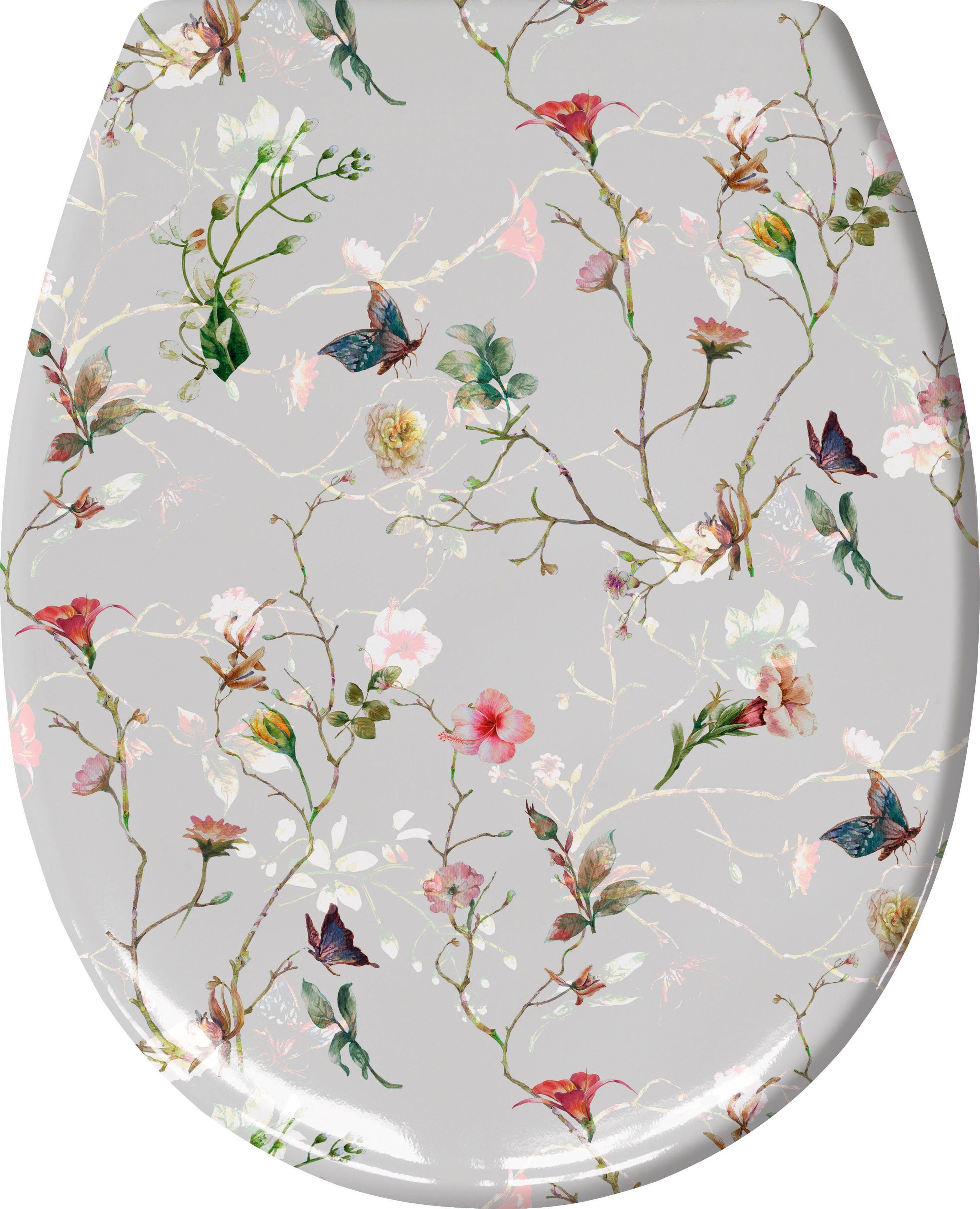 Kleine Wolke WC-Sitz Flores, mit Absenkautomatik günstig online kaufen
