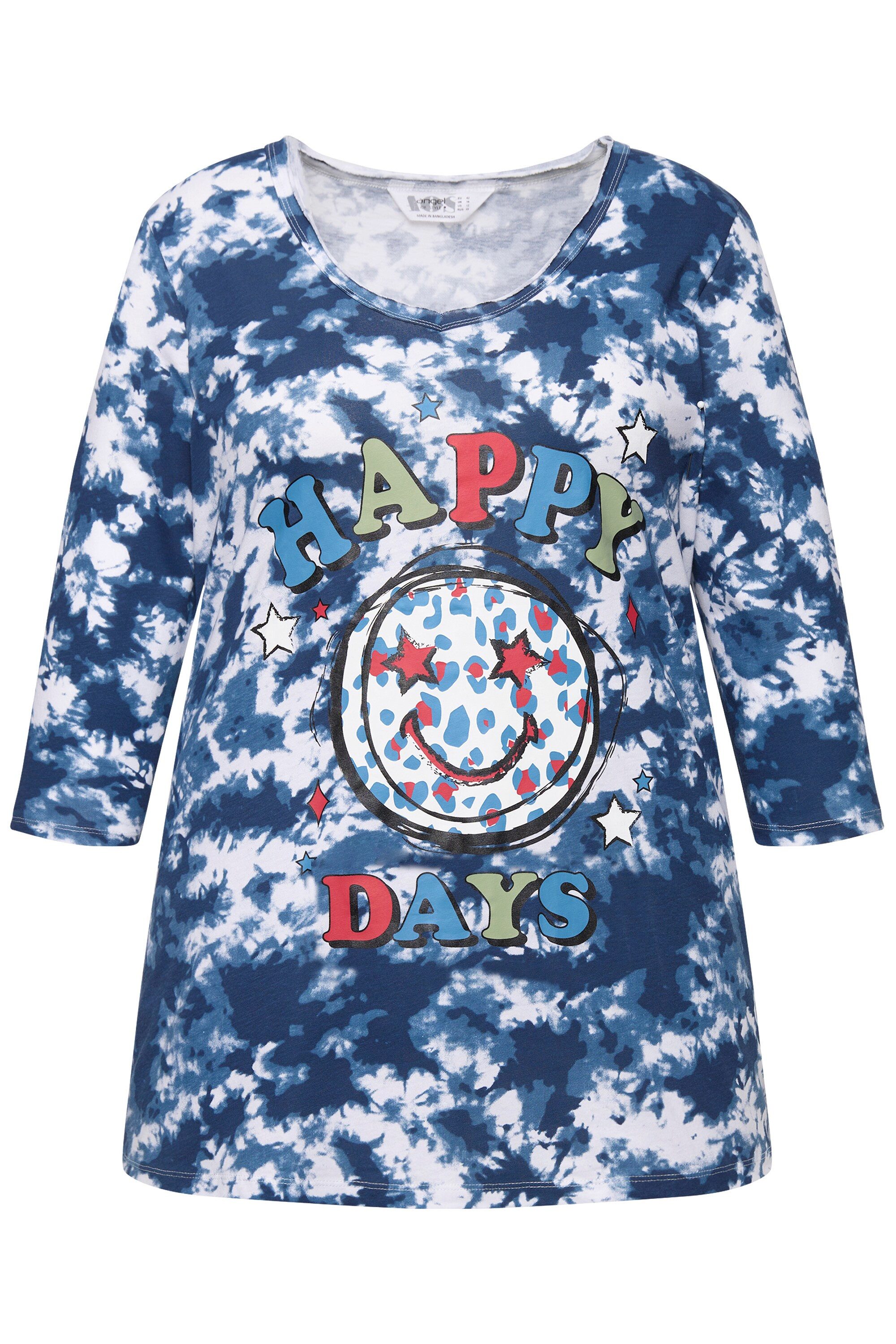 Angel of Style T-Shirt T-Shirt Batik-Muster günstig online kaufen